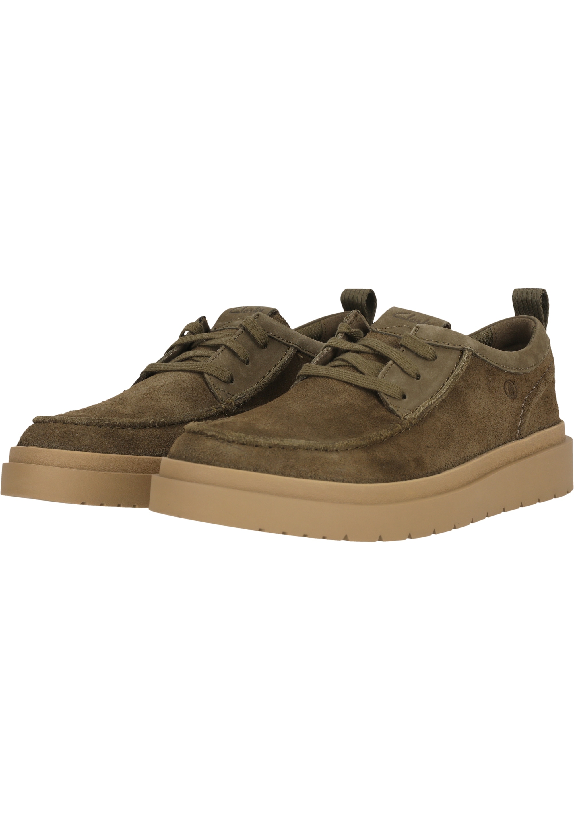 Clarks Schnürschuh »Polden Moc«, mit ultraleichter Sohle