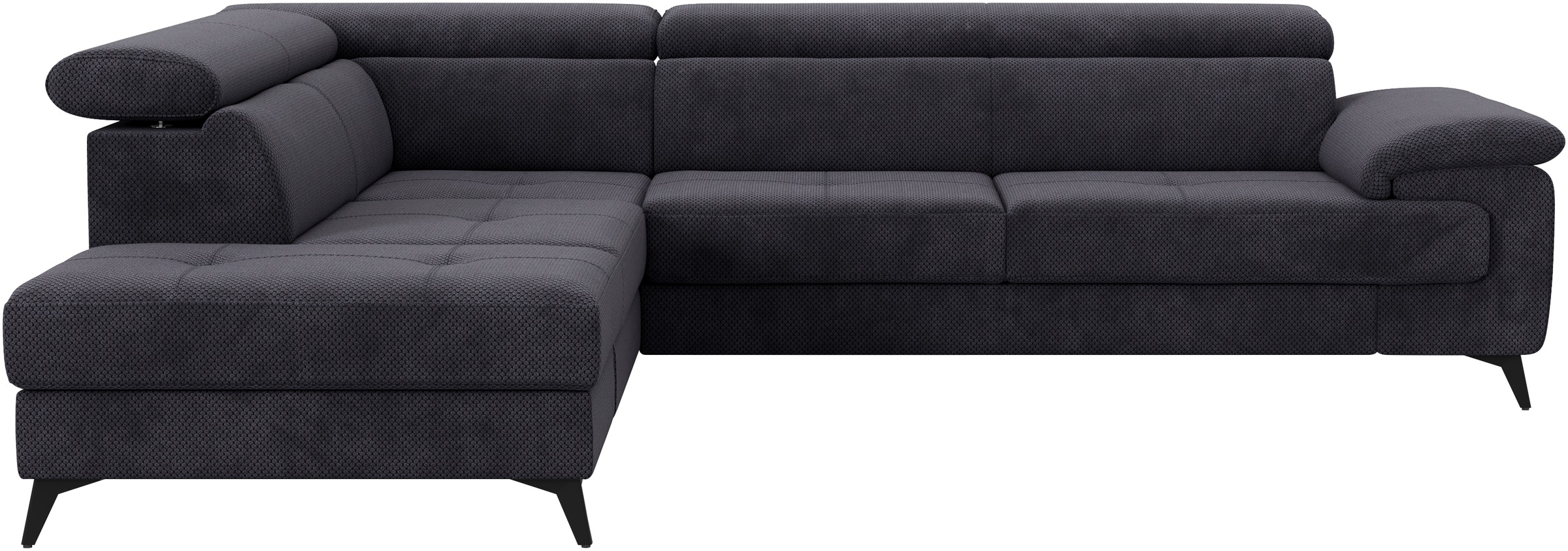 COTTA Ecksofa "Astra L-Form, B: 286 cm" mit Kopfteilverstellung, optional B günstig online kaufen