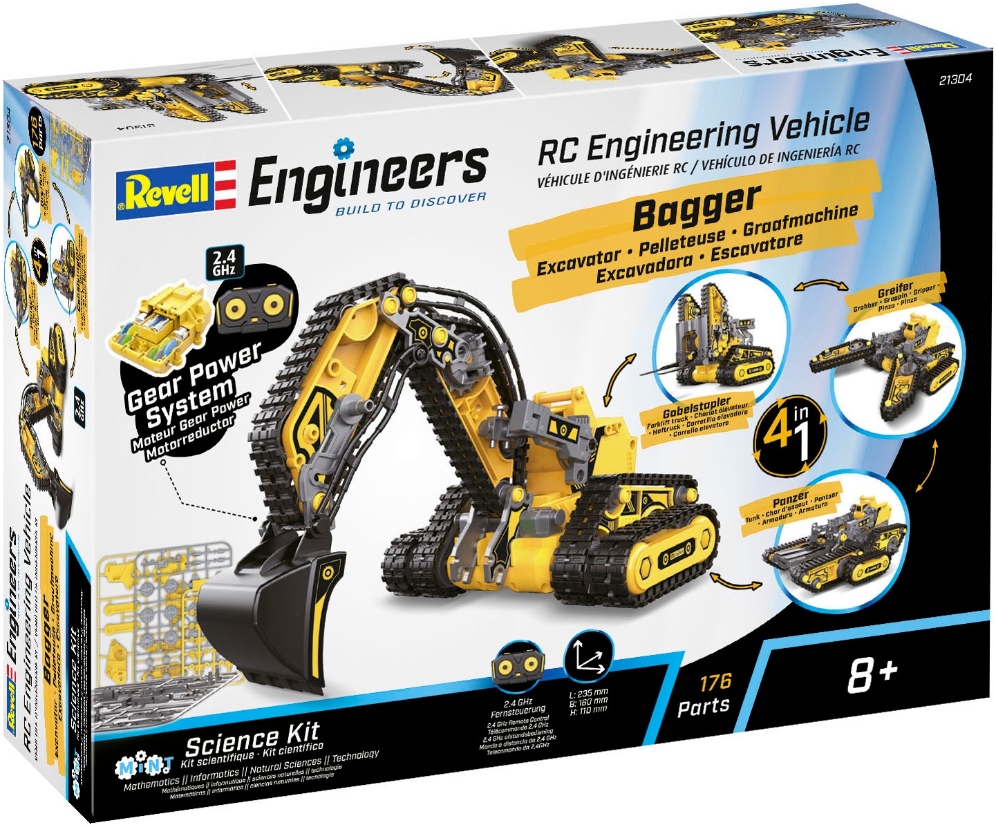 Revell® RC-Bagger »Revell Engineers, Fahrzeugtechnik,2,4 GHz«