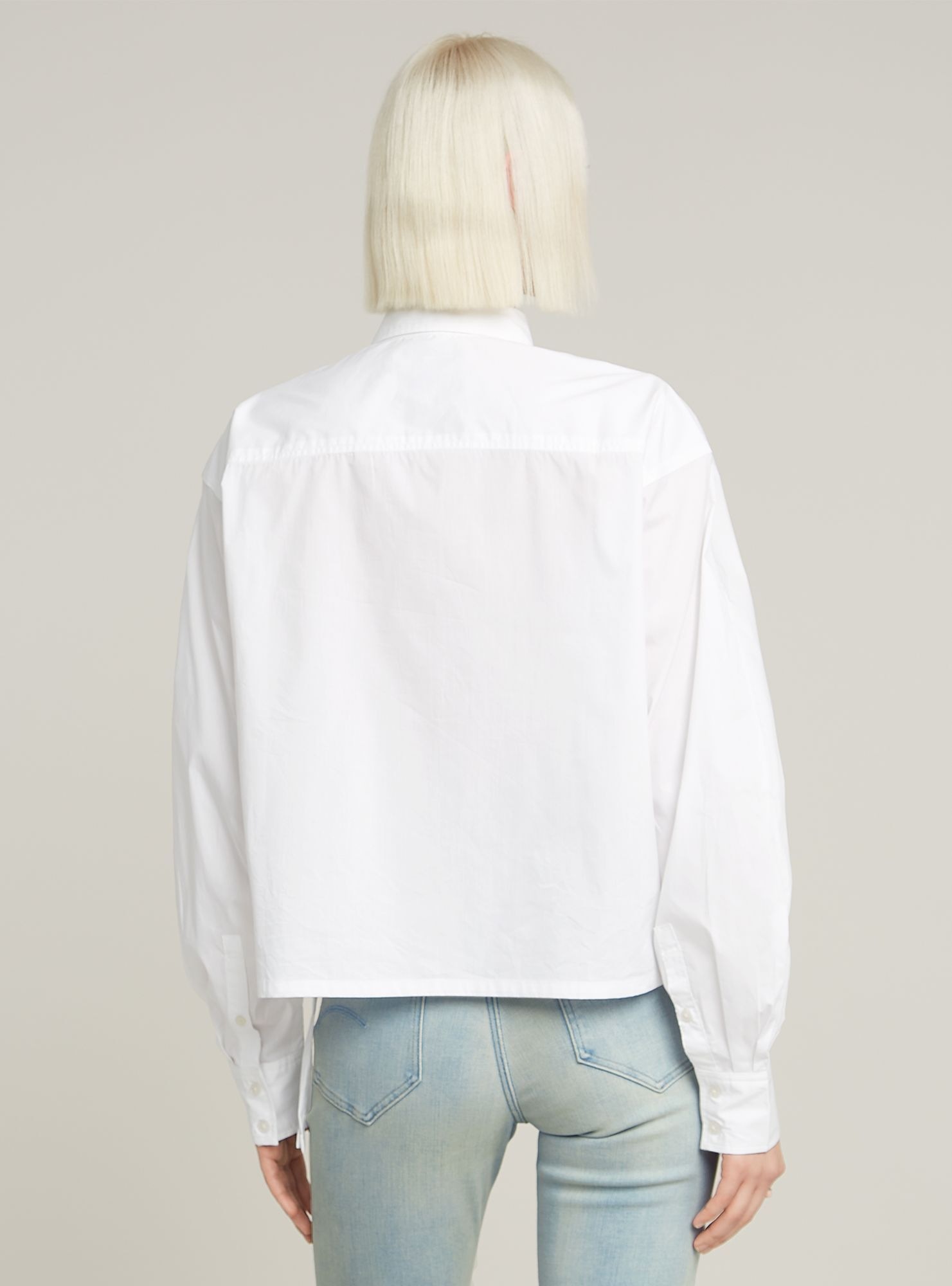 G-STAR Langarmshirt "Boxy Hemd" günstig online kaufen