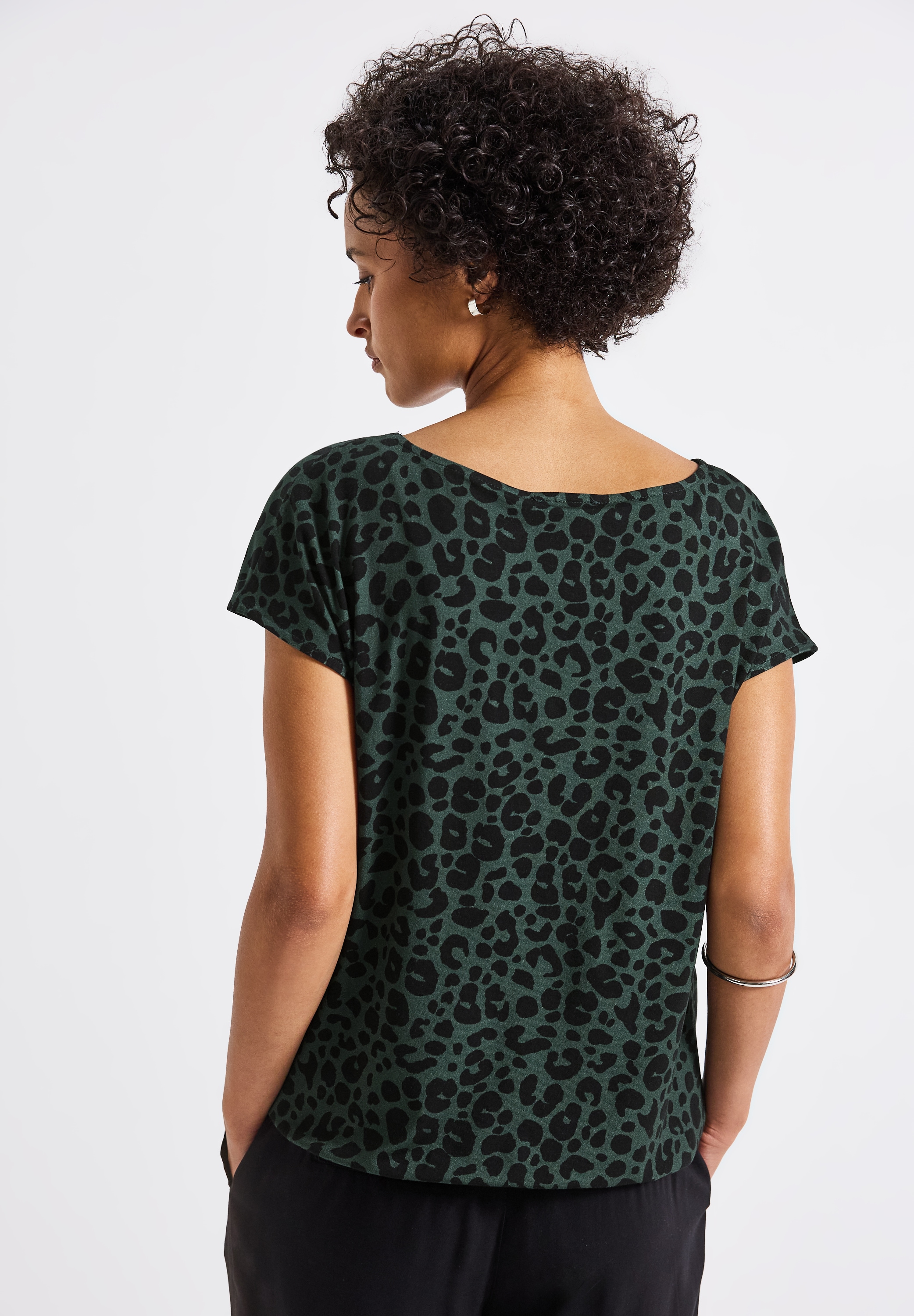 STREET ONE T-Shirt, mit Cut-Out Detail