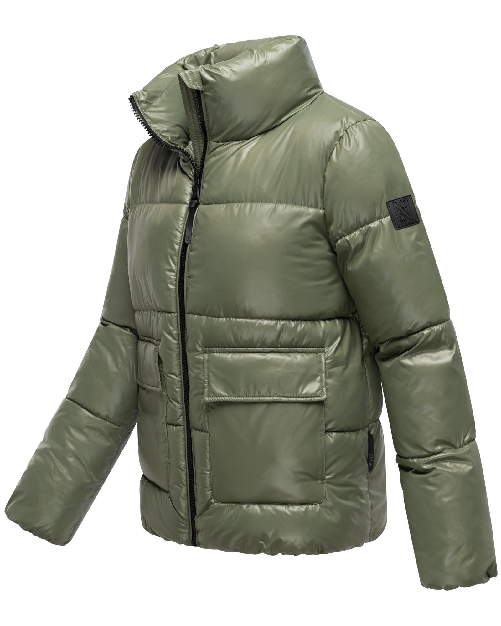 Navahoo Kurzjacke »Eispracht 14«, ohne Kapuze, Kurze gesteppte Damen Winterjacke