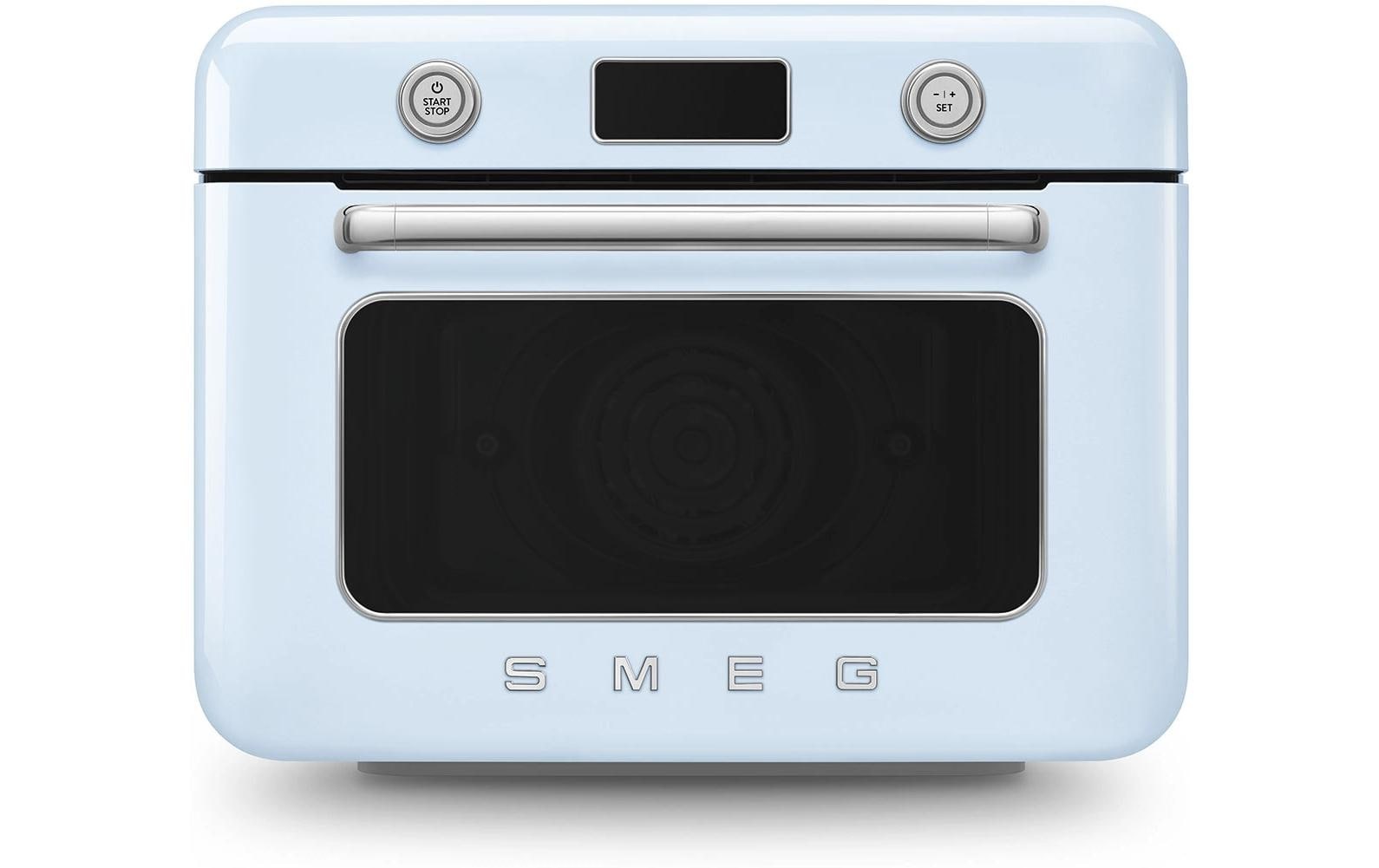 Smeg 50'S Style Kombi-Tisch-Dampfbackofen Pastellblau Größe 33 Hellblau - Image 7