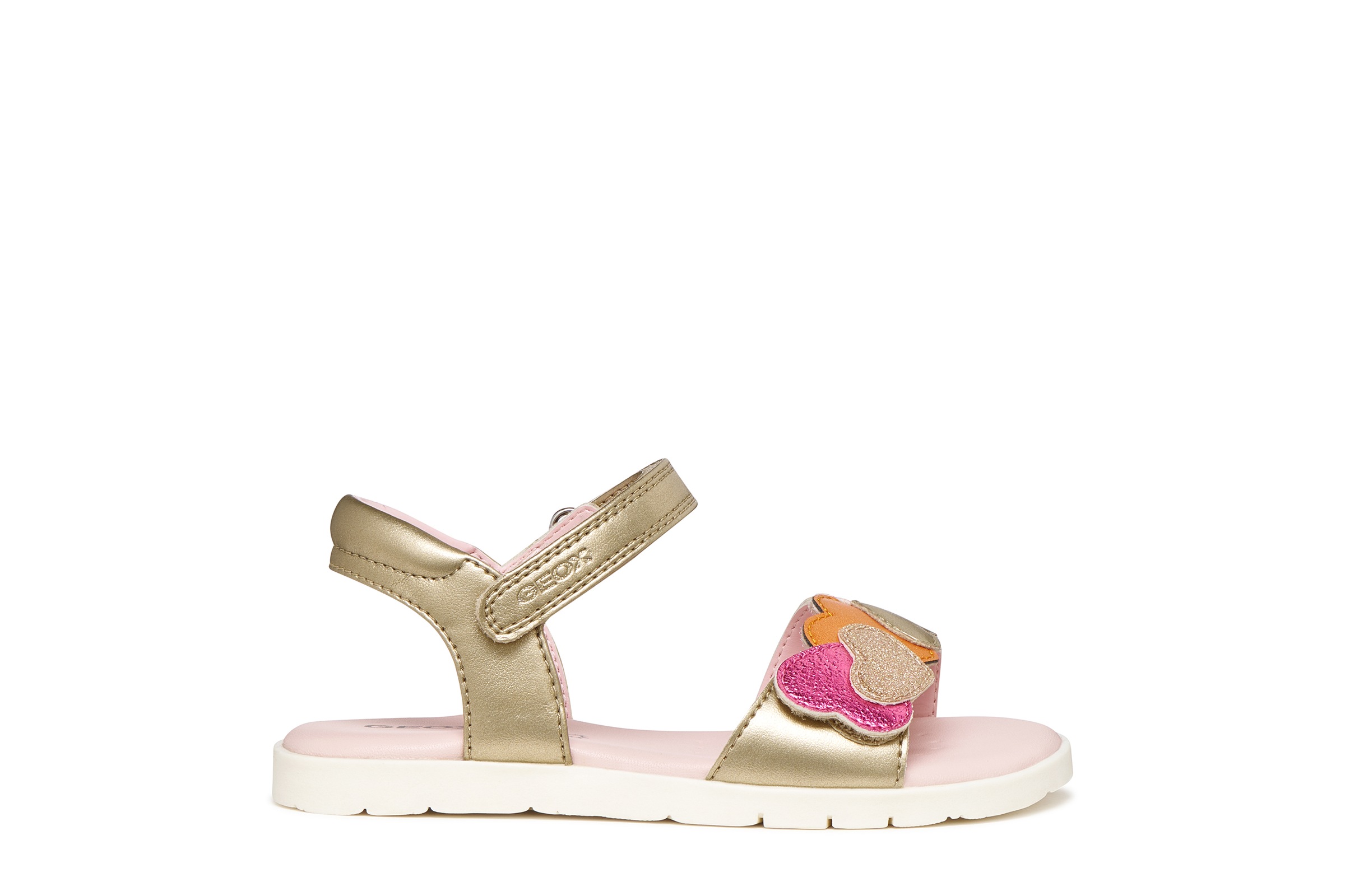 Geox Sandale »J SANDAL JOYFOOT GIR«  Sandale mit Fersenriemen, Größenschablone zum Download