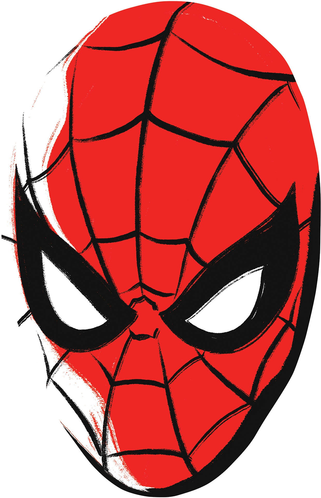 Komar Wandtattoo "Spider-Man Headshot - Größe 125 x 125 cm" rund und selbst günstig online kaufen