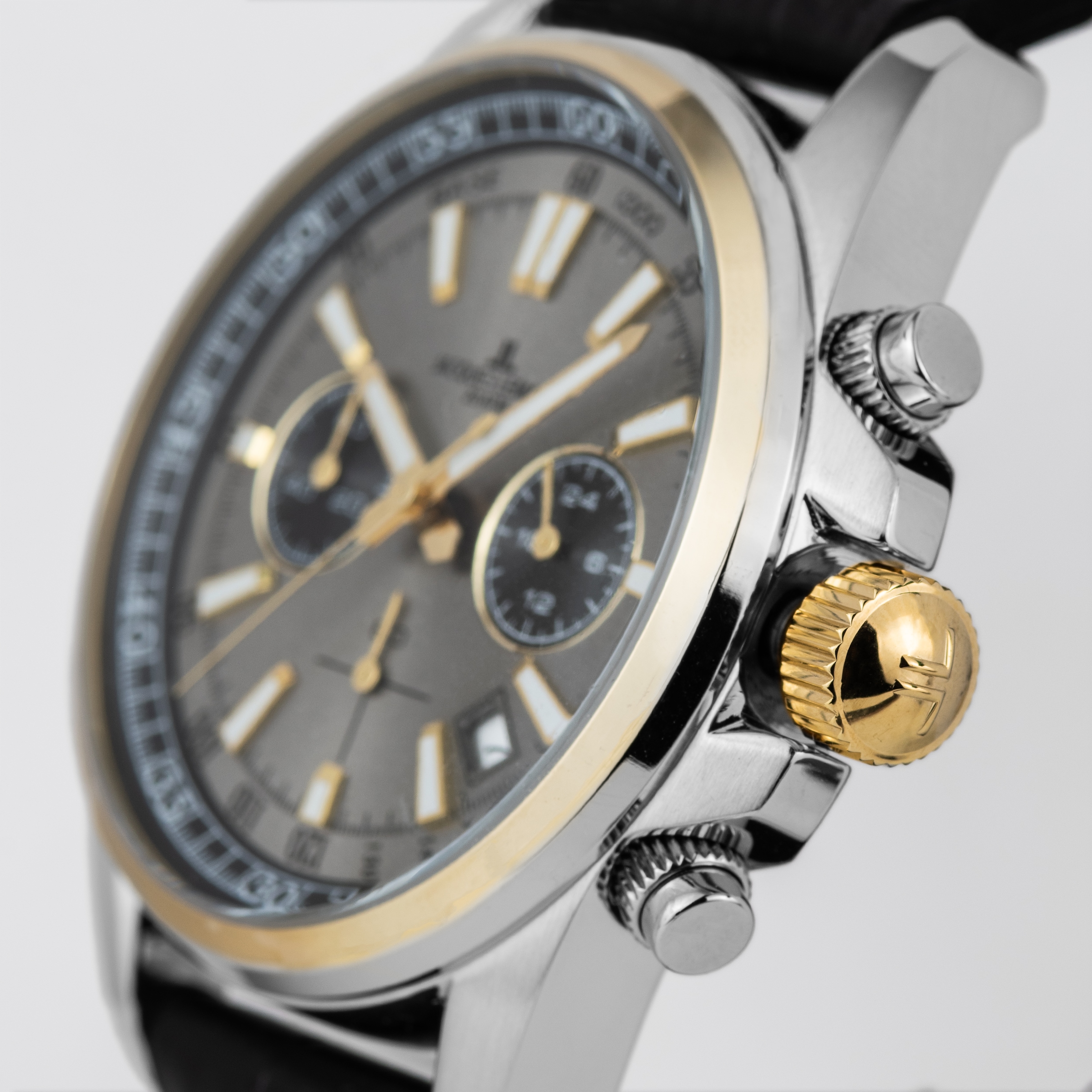 Jacques Lemans Chronograph »Liverpool« Quarzuhr, Armbanduhr, Herrenuhr, analog, Tag, Stoppfunktion