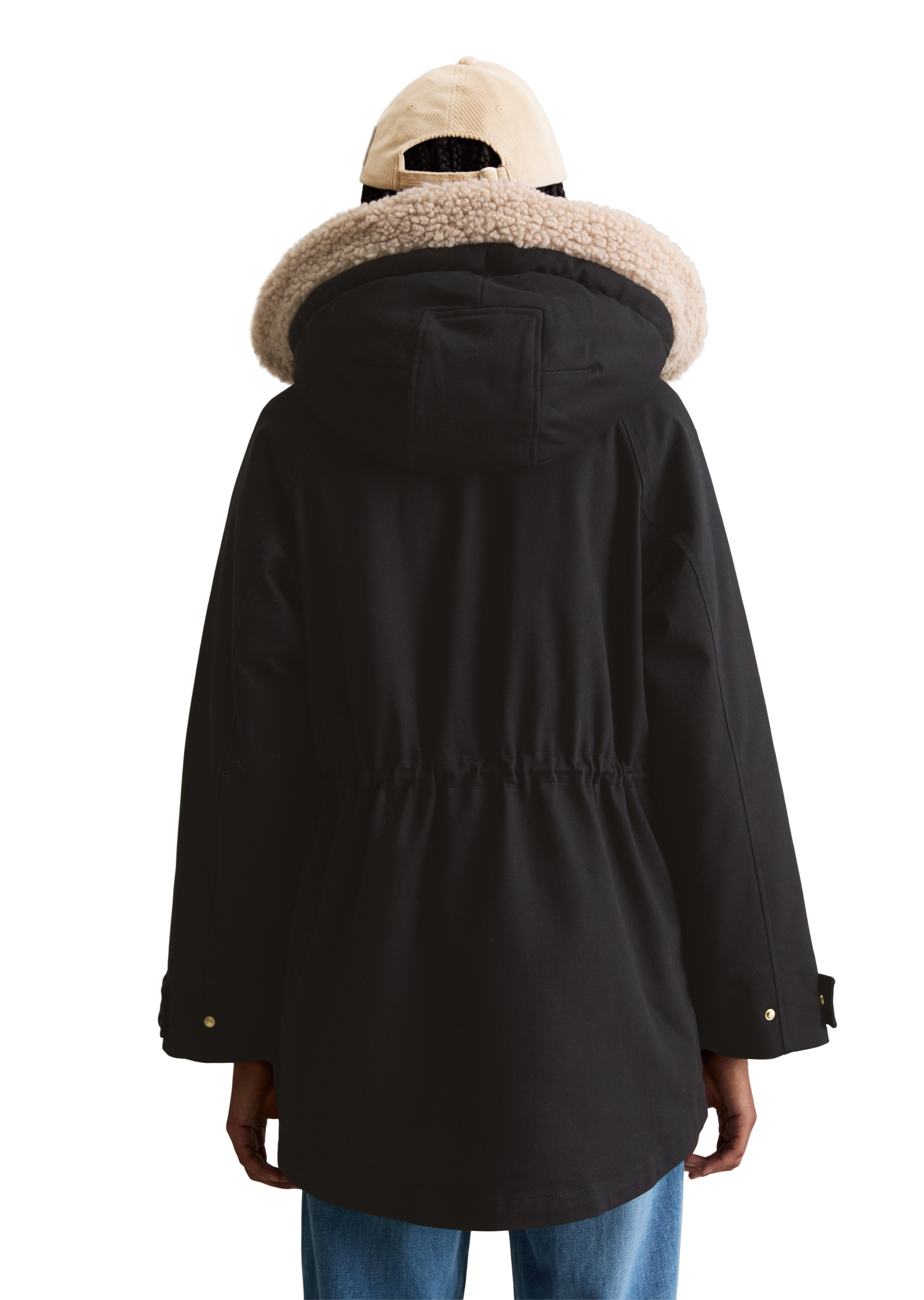 Marc O'Polo DENIM Kurzmantel »aus Bio-Baumwolle-Stretch-Twill«