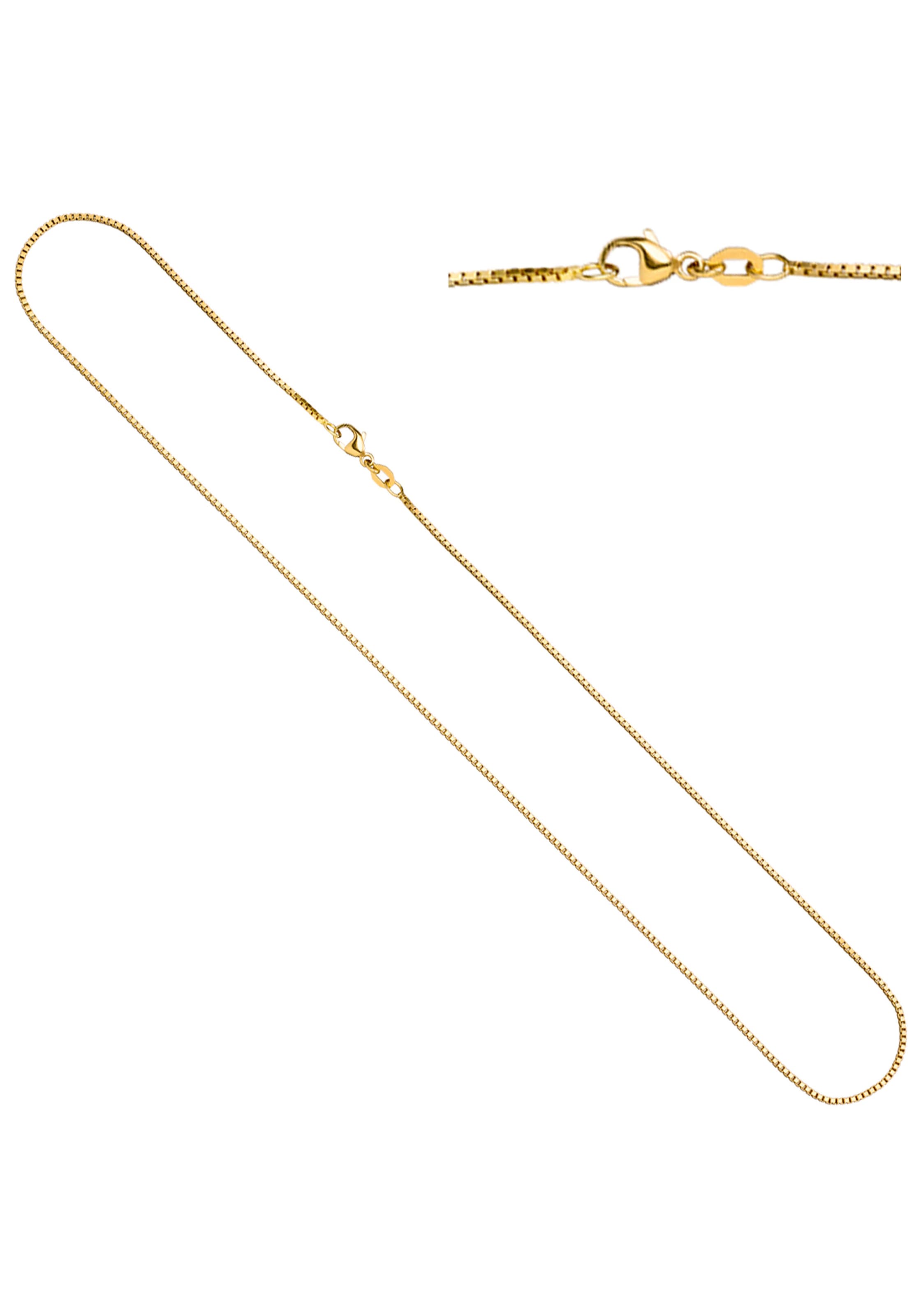 JOBO Kette ohne Anhänger »Venezianerkette«, 750 Gold 0,9 mm 45 cm