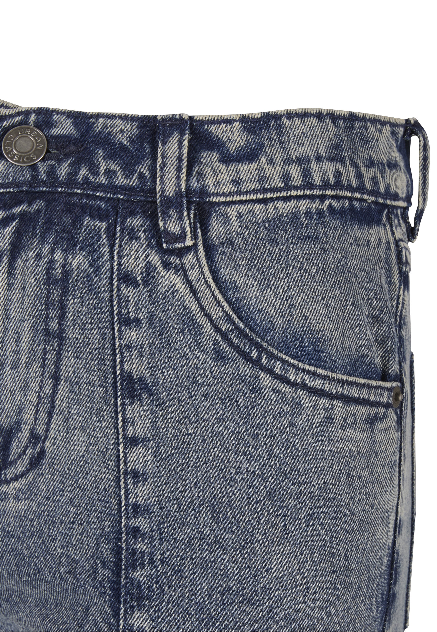 URBAN CLASSICS Cargohose »Urban Classics Ladies Loose Utility Denim Pants«