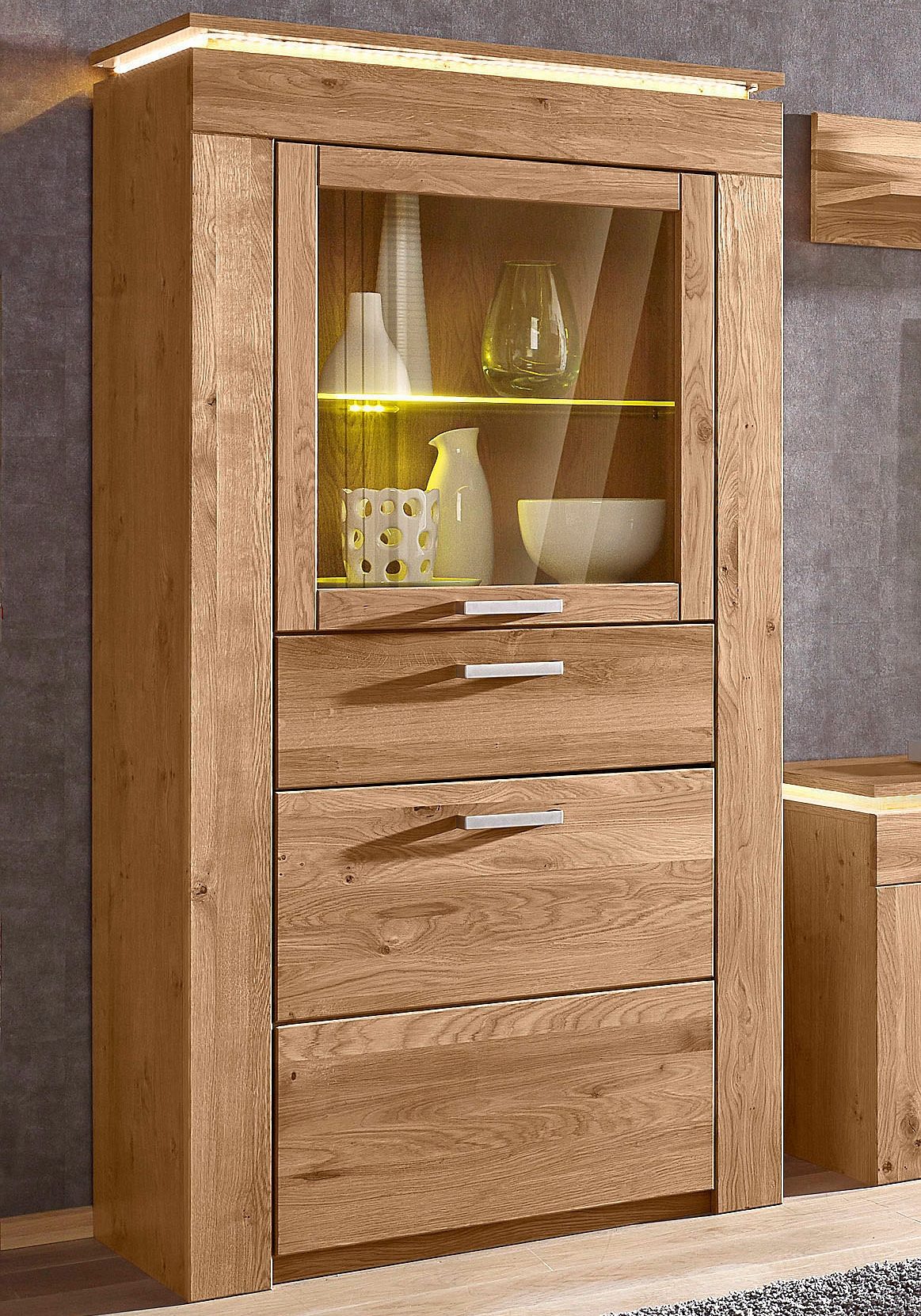 VOGL Möbelfabrik Vitrine Höhe 156 cm