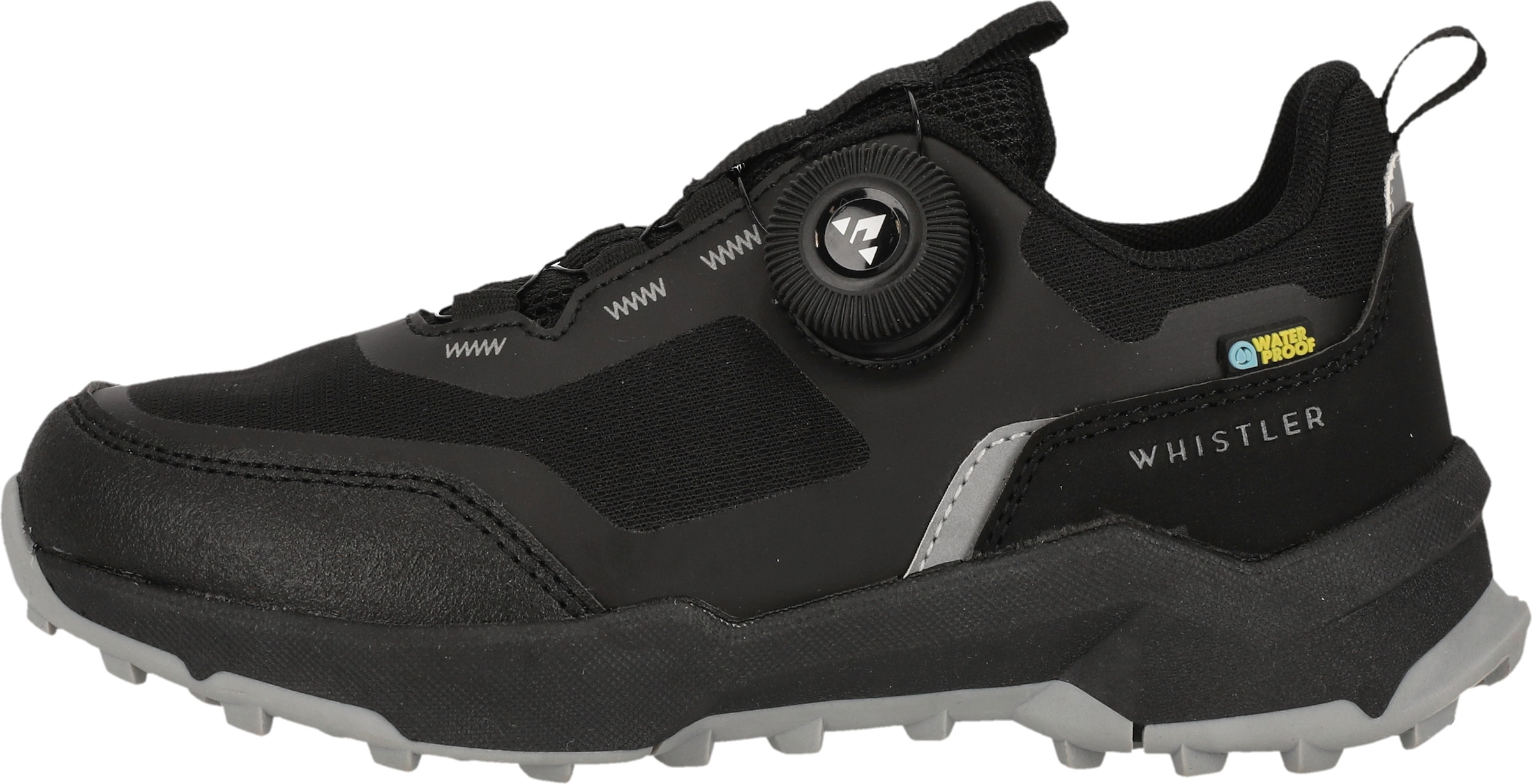 WHISTLER Outdoorschuh »MENFI Q-LOCK KIDS SHOE WP«  Winterschuh, wasserdicht, sportlicher Stil, mit Gummilaufsohle
