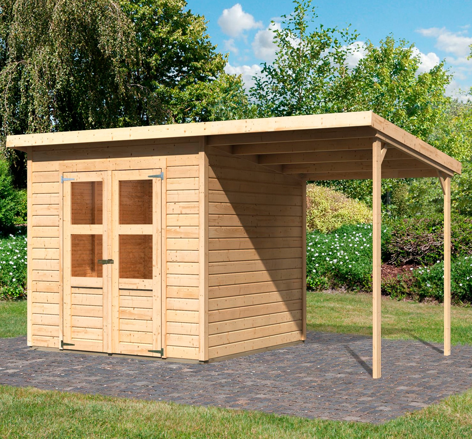 Karibu Gartenhaus "Baggersee 3" günstig online kaufen