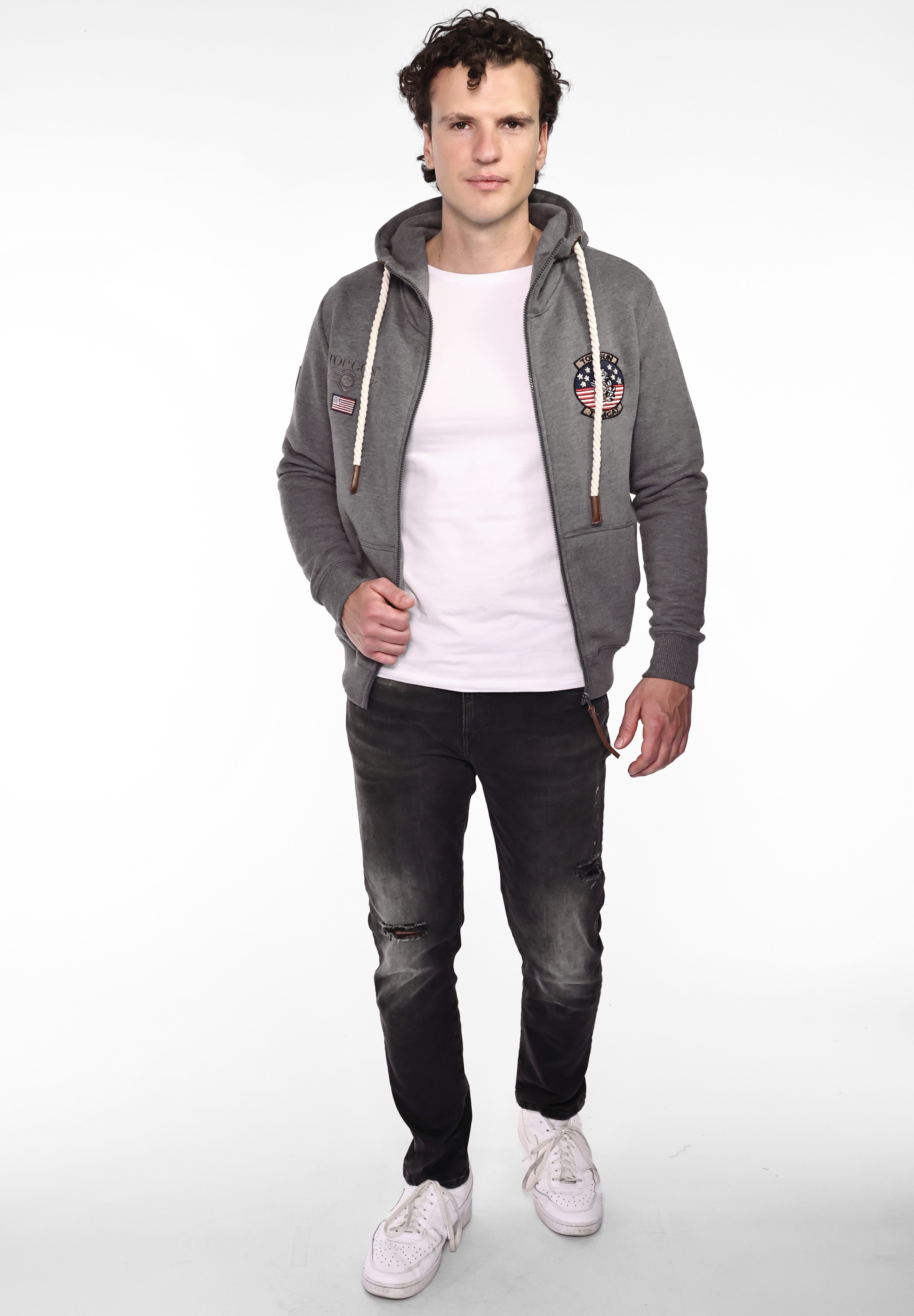 TOP GUN Sweatjacke »TG20193110«