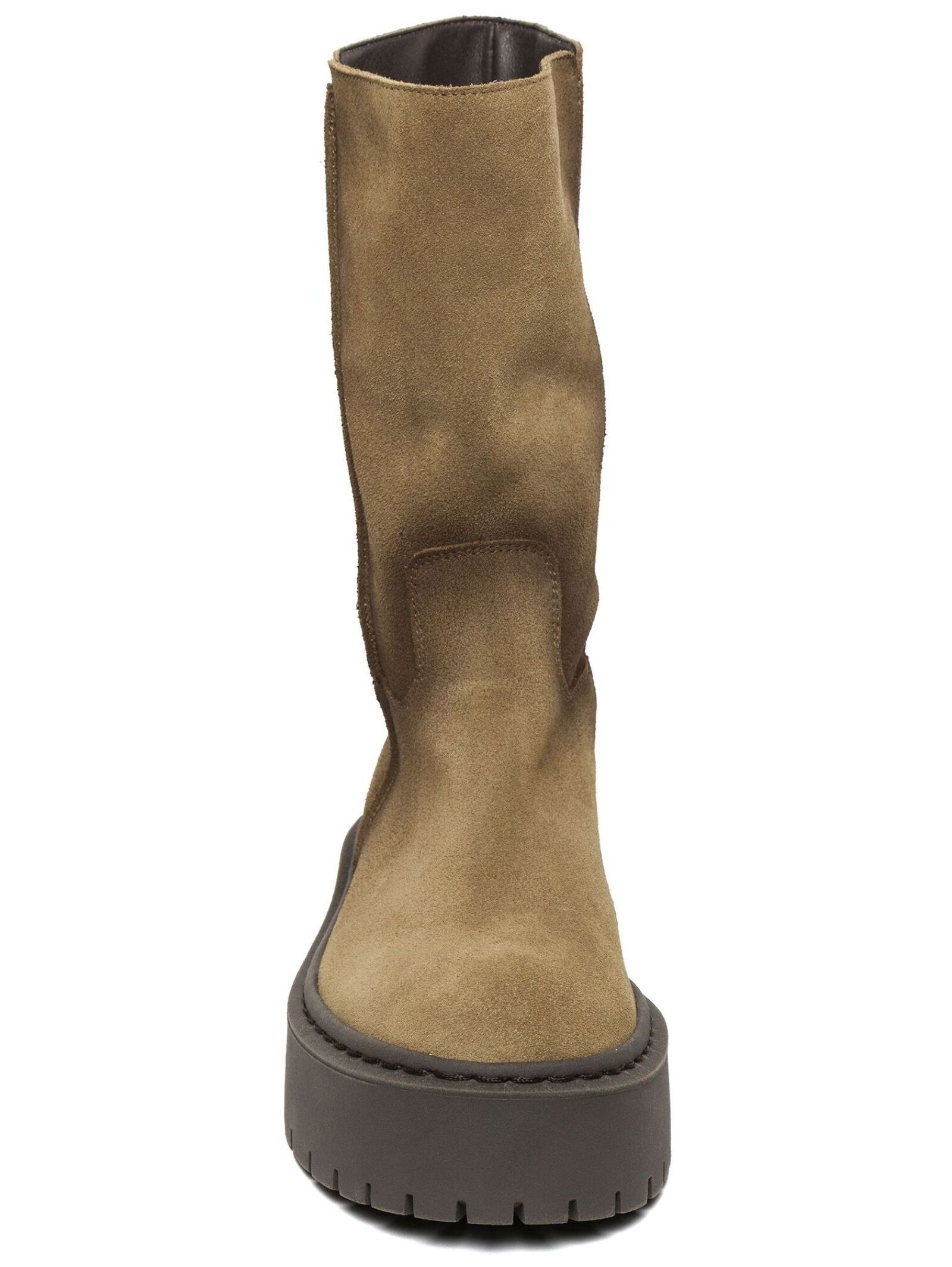 STEVE MADDEN Plateaustiefel »STEVE MADDEN Stiefel Veloursleder«