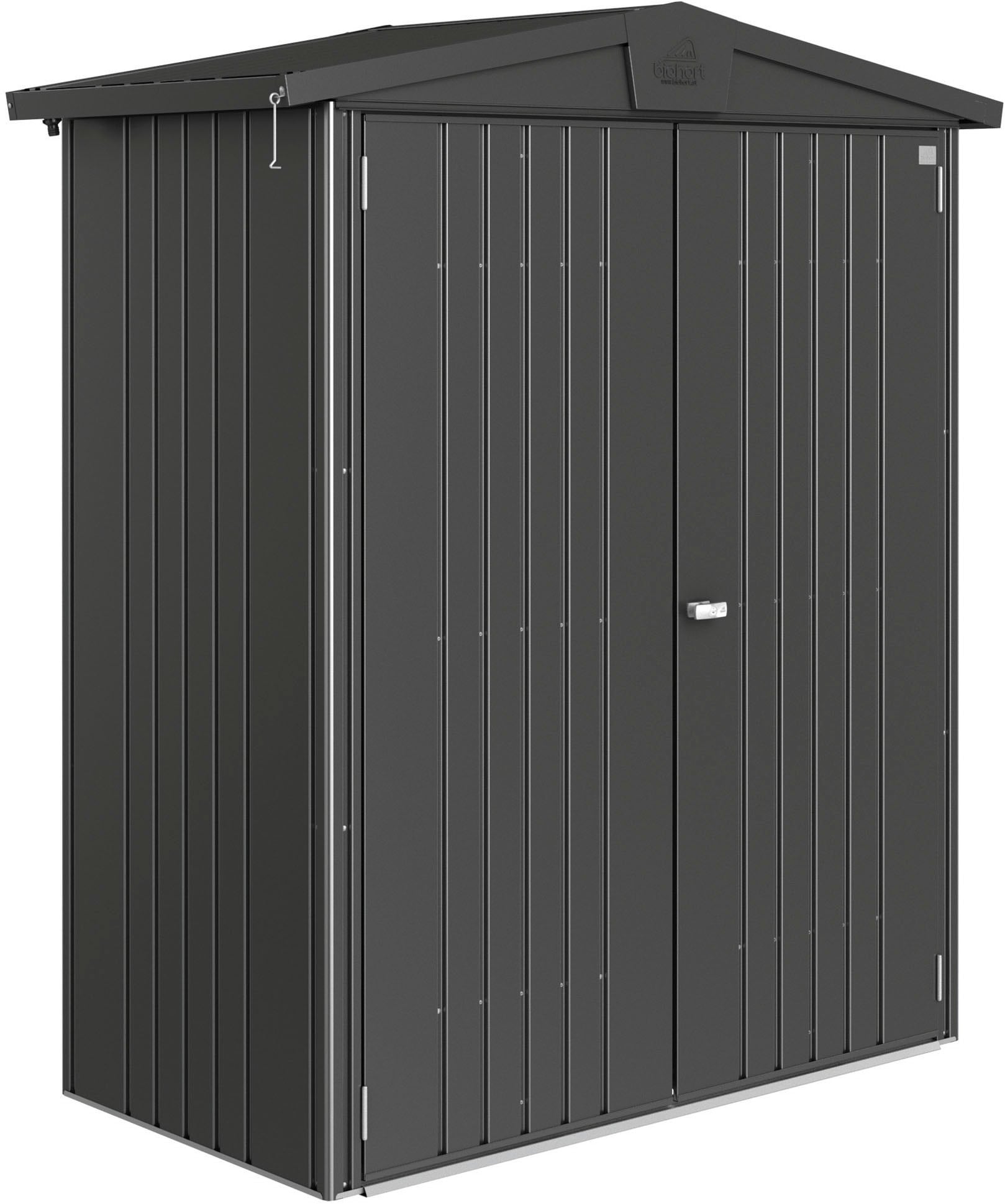 Biohort Gerätehaus »Europa Gr. 1, verschiedene Farben« Qualitäts-Geräteschuppen aus Metall