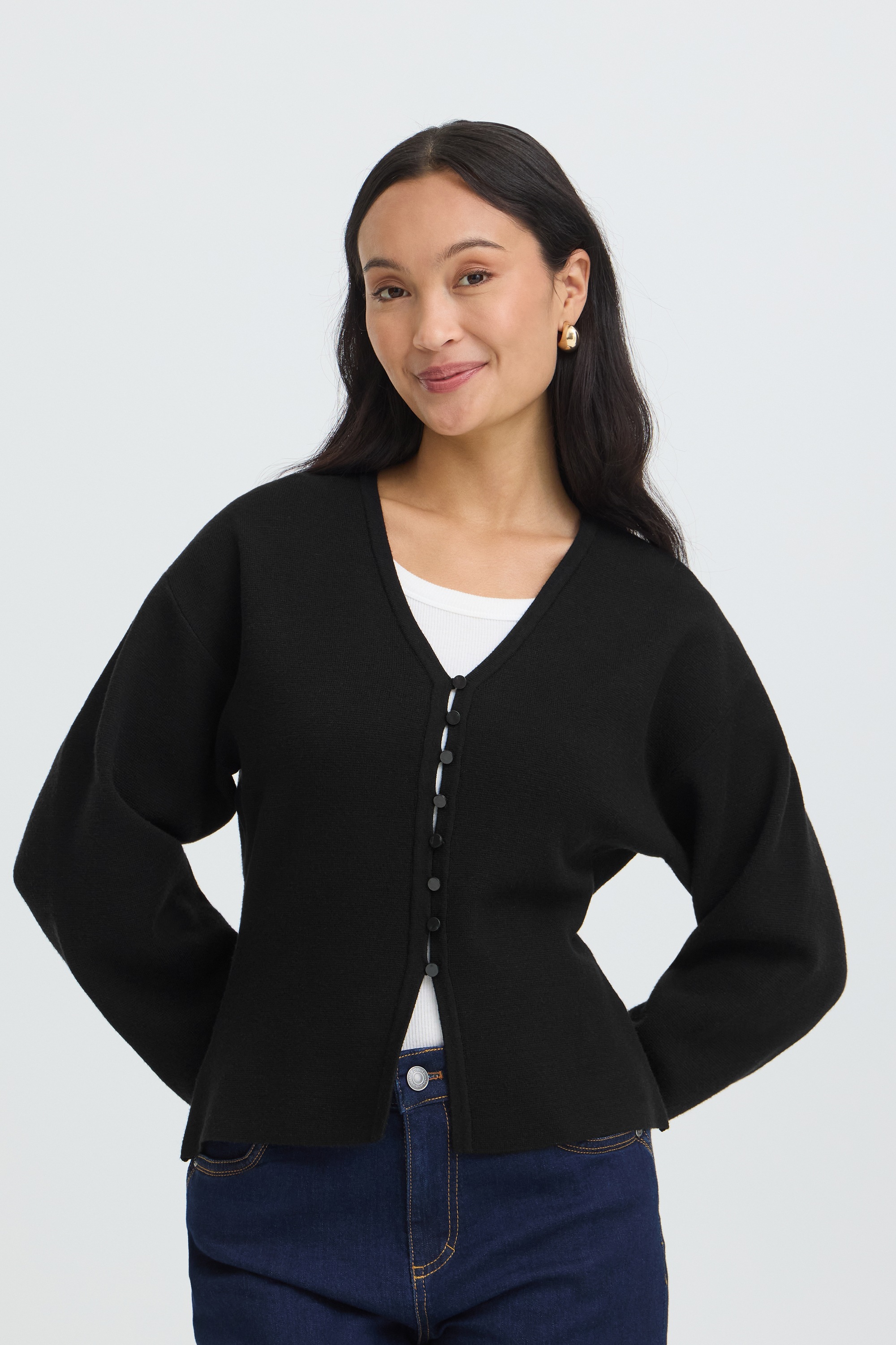 fransa Strickjacke »Damen Langarm FRVERA«
