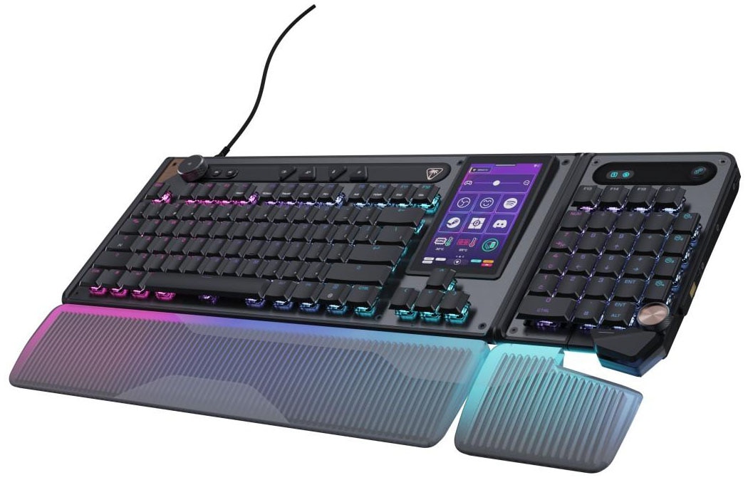Turtle Beach Gaming-Tastatur »Command KP7« (Angenehmes Tippen | Handgelenkauflage)