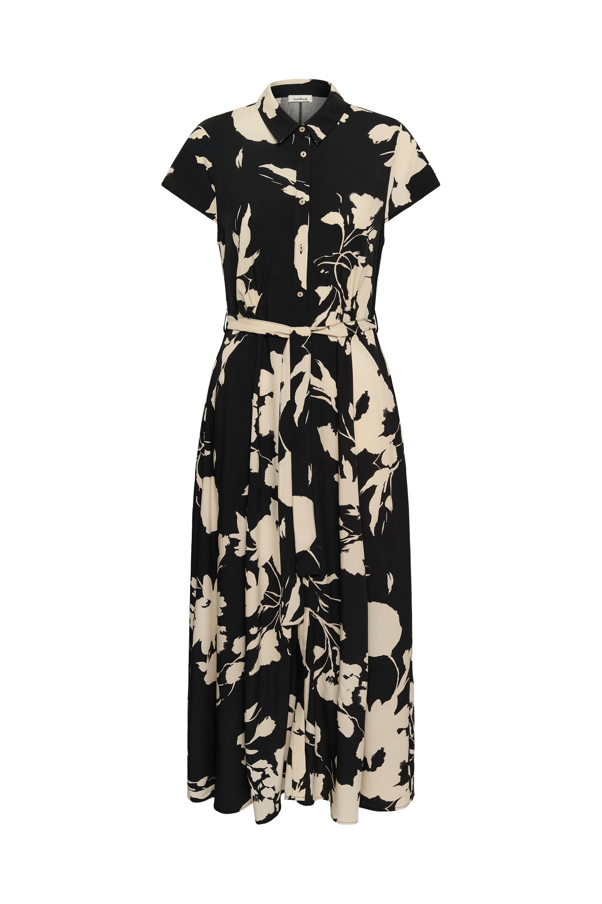 SOAKED IN LUXURY Midikleid "Damen Kleid SLArjana"