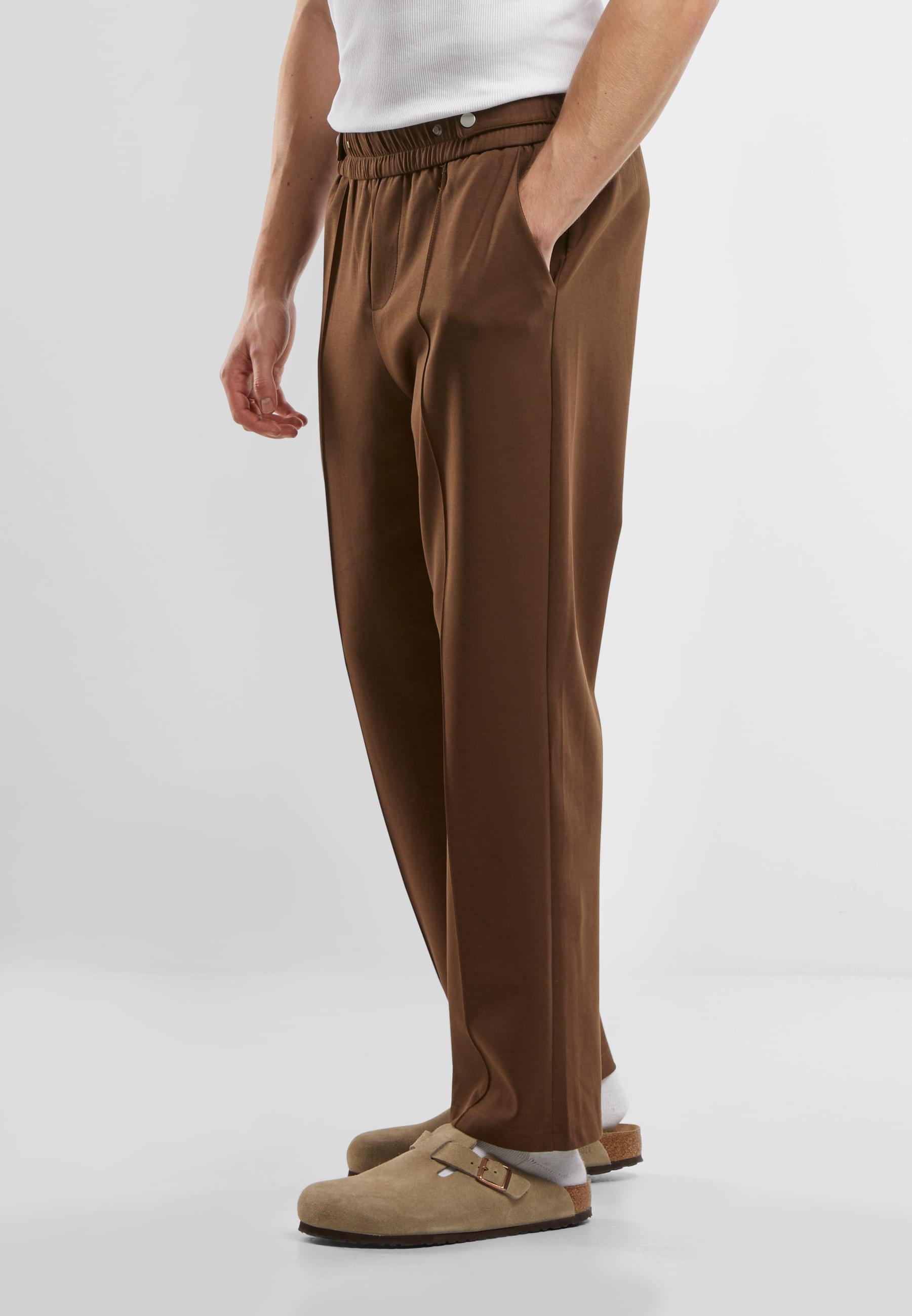 Another Cotton Lab Stoffhose »Another Cotton Lab Suit Pleated Trousers Buttons«, (1 tlg.)