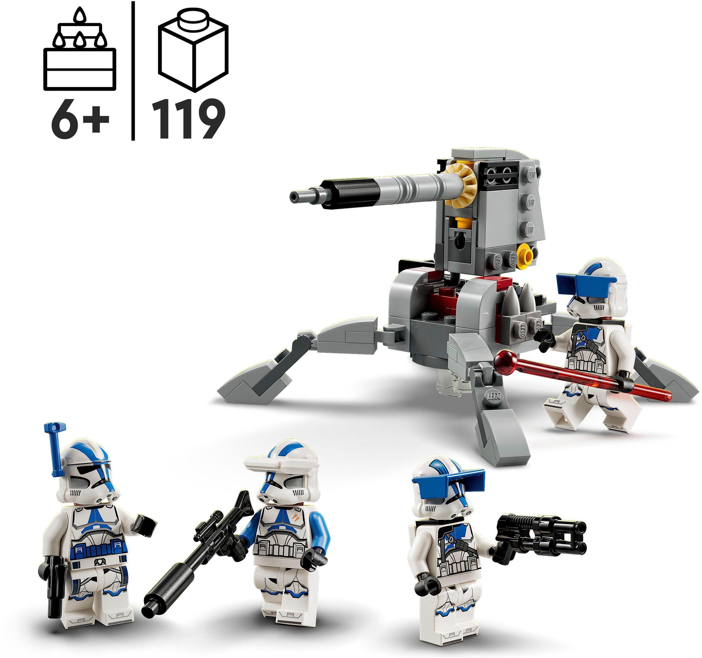 LEGO® Konstruktionsspielsteine »501st Clone Troopers™ Battle Pack (75345), LEGO® Star Wars™«, Made in Europe