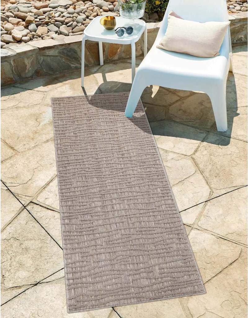 Carpet City "In-& Outdoorteppich Santorini 450, 3D-Effekt, Gestreift" recht günstig online kaufen