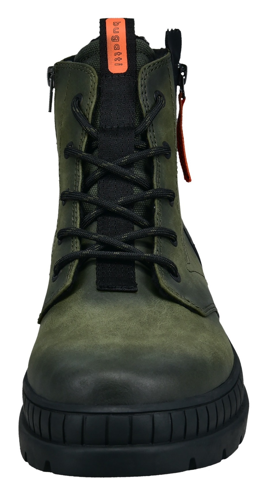 bugatti Winterboots, Schnürstiefel, Herrenboots mit modischem Zip