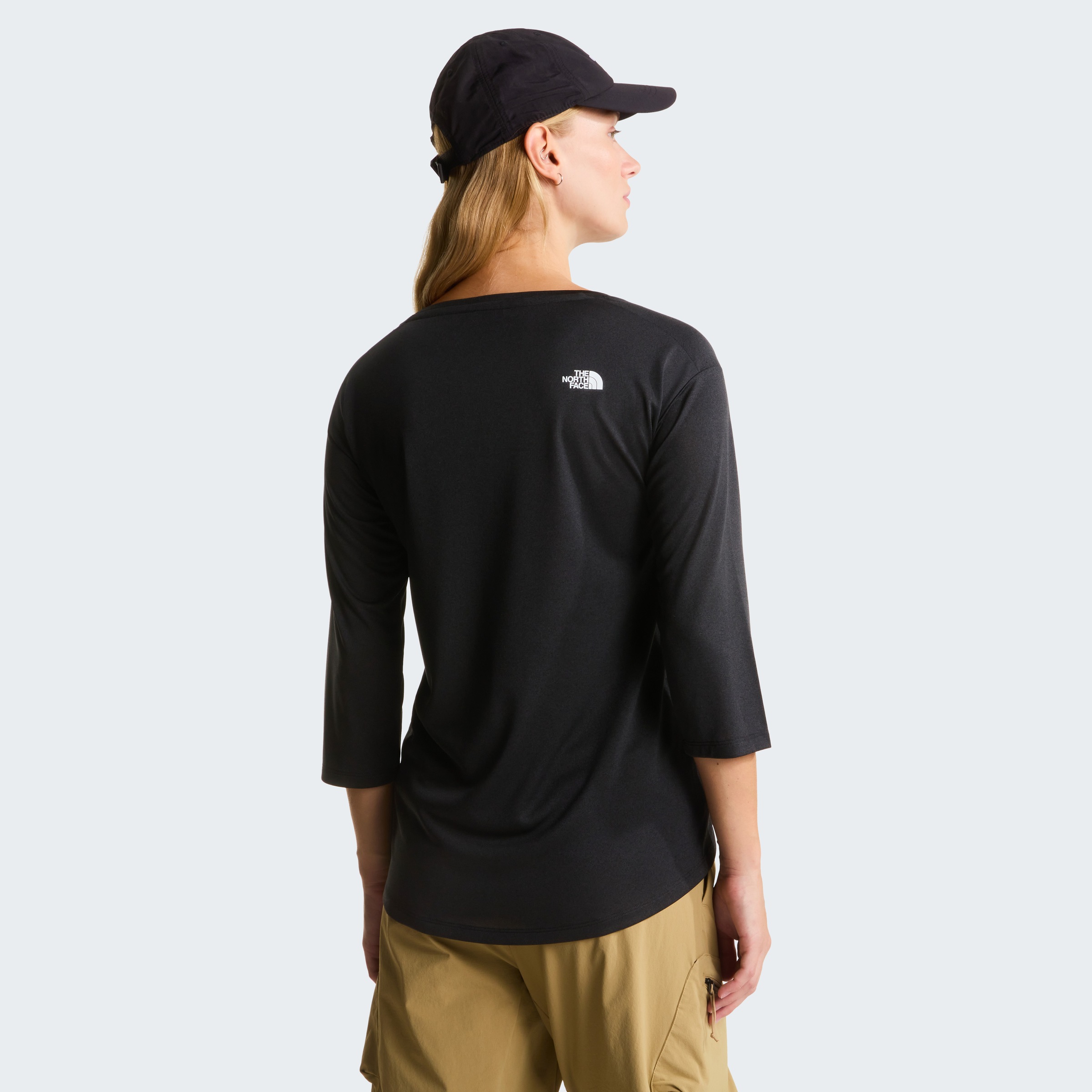The North Face T-Shirt »W TANKEN 3/4 T-SHIRT« für sportliche Aktivitäten und Fitness, sportlicher Stil