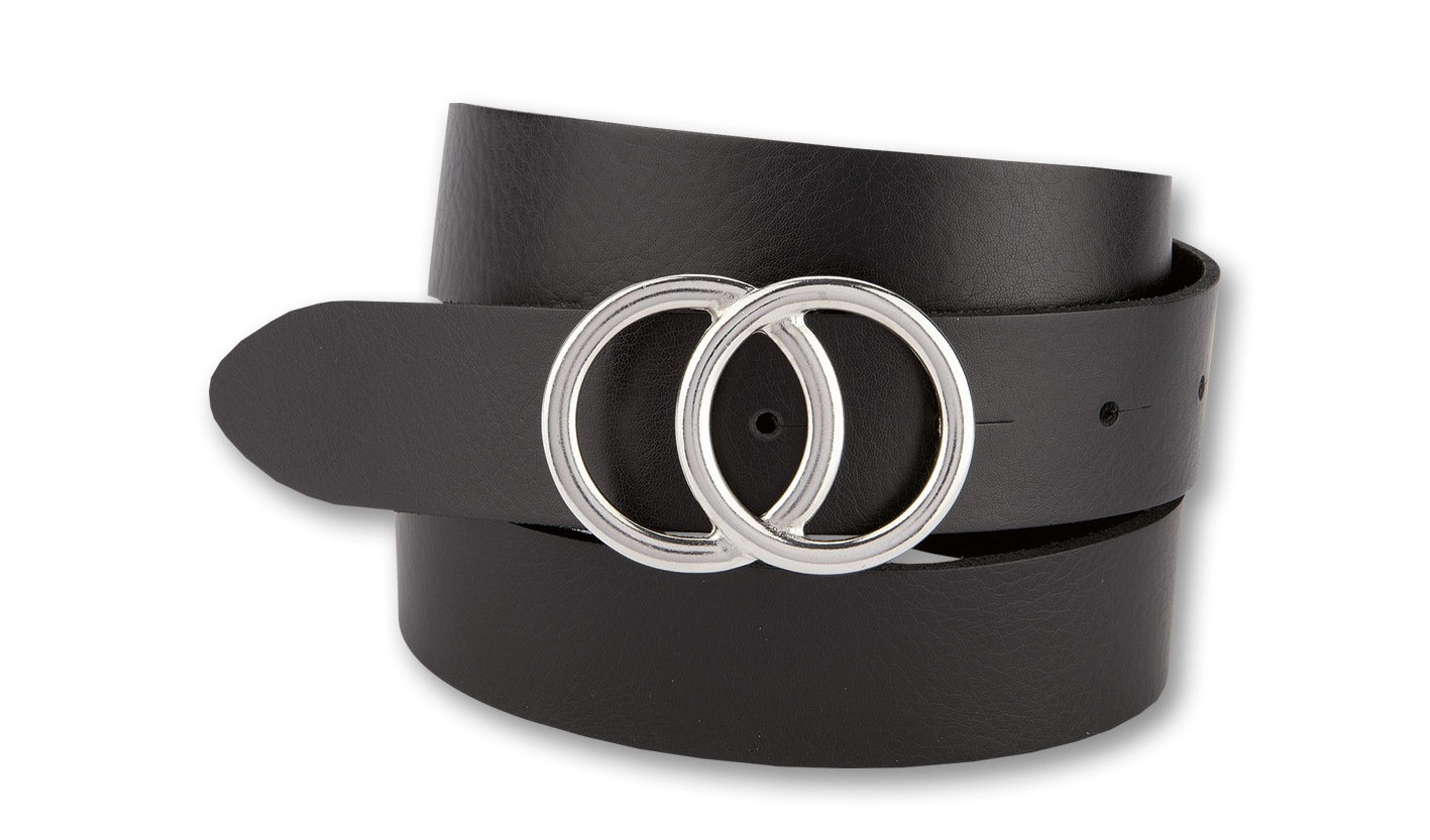 BERND GÖTZ Ledergürtel "Ledergürtel mit stilvoller Doppelringschließe" günstig online kaufen