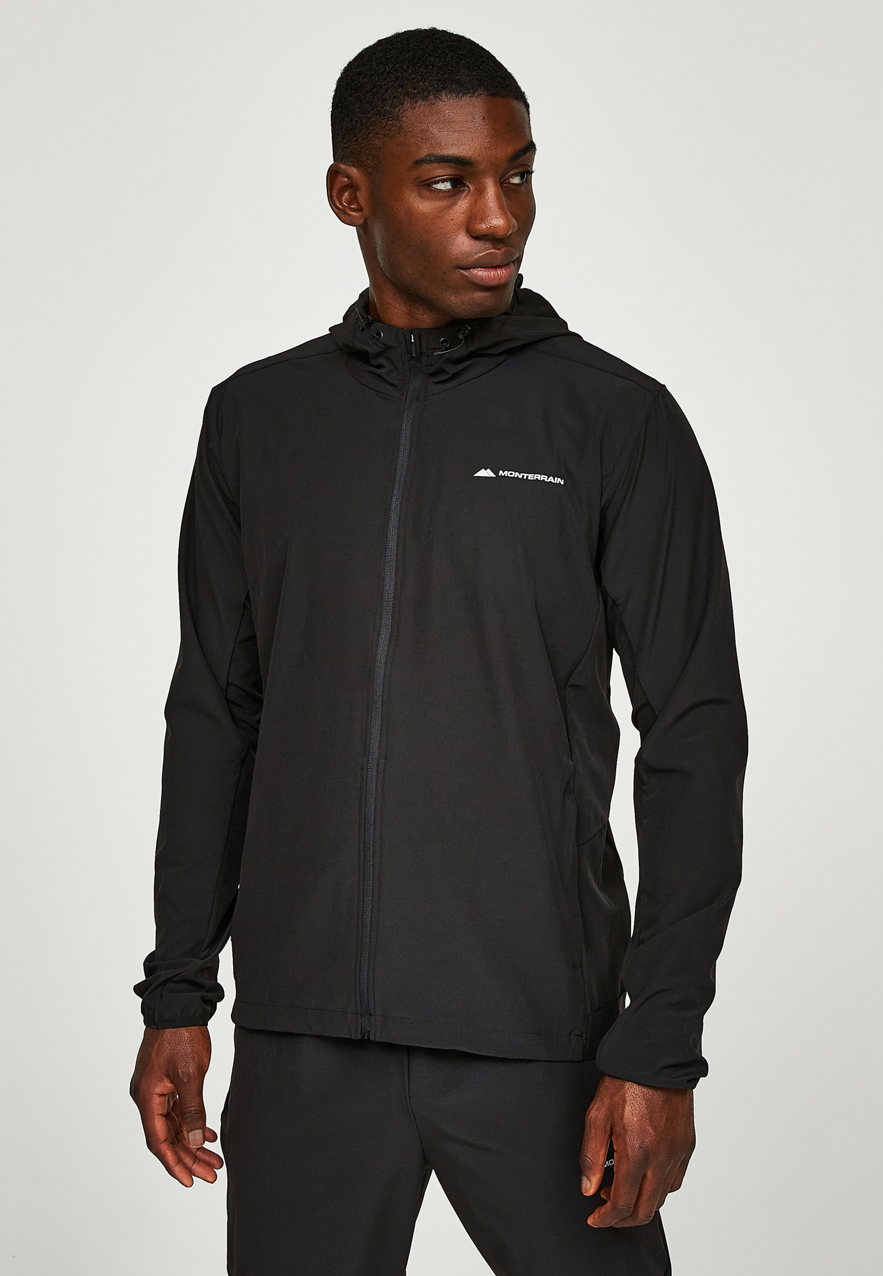 Monterrain Langmantel »Monterrain FORM WOVEN RUNNING JACKET«