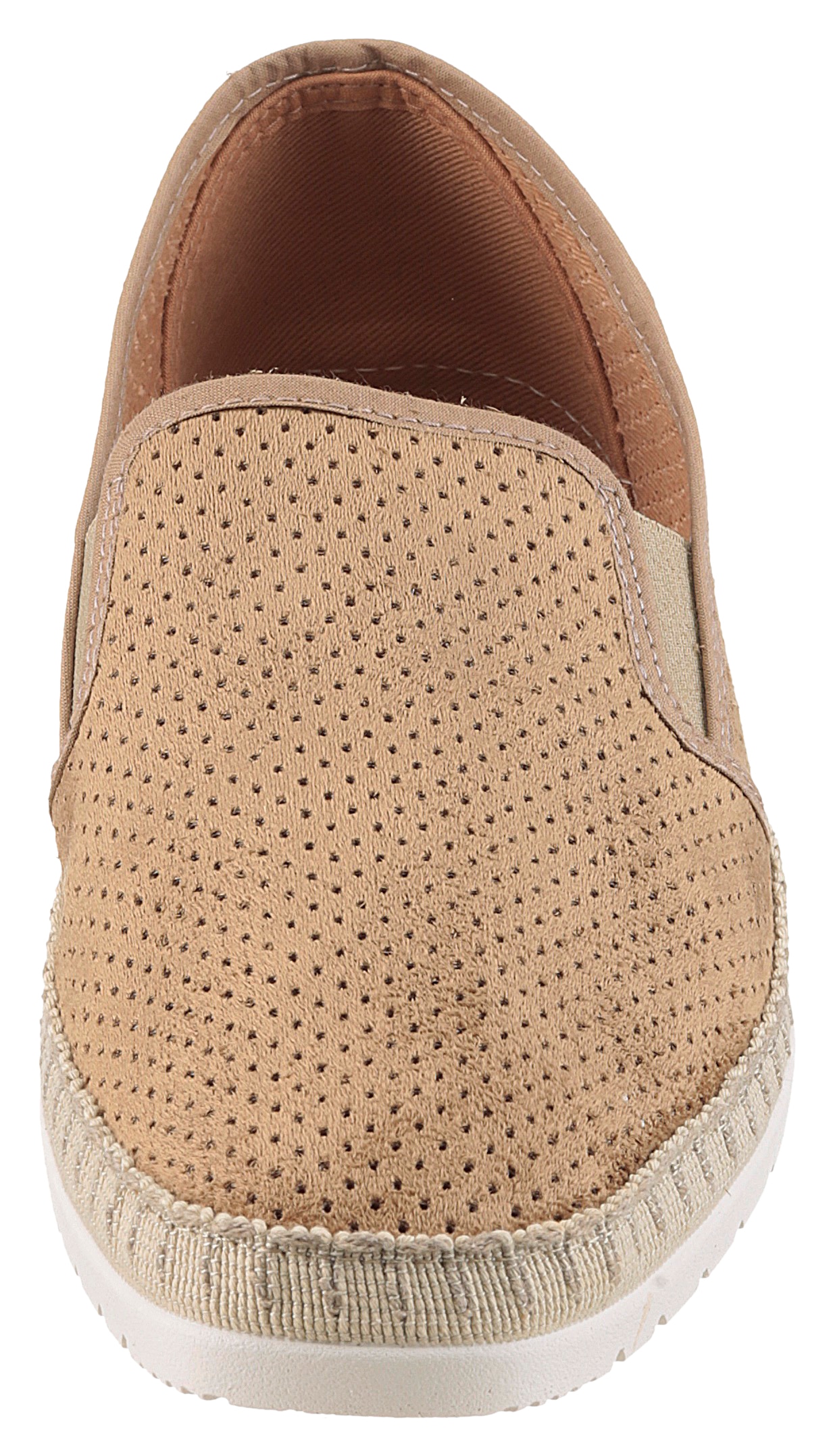 VERBENAS Slipper »Boris Hole Gallery«, Espadrilles, Sommerschuh, Freizeitschuh mit luftiger Perforierung