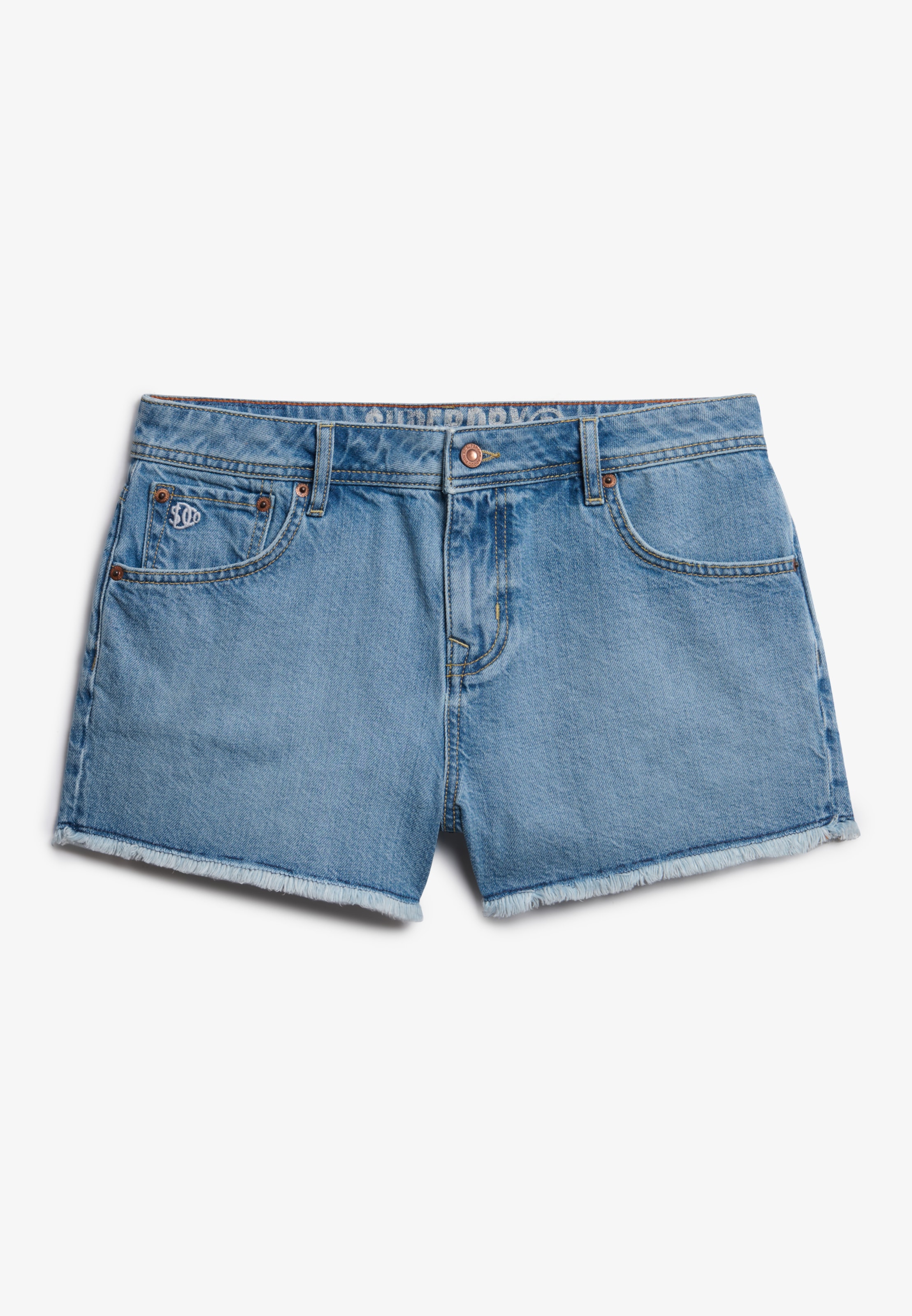 Superdry Jeanshotpants »MID RISE DENIM HOT SHORT«
