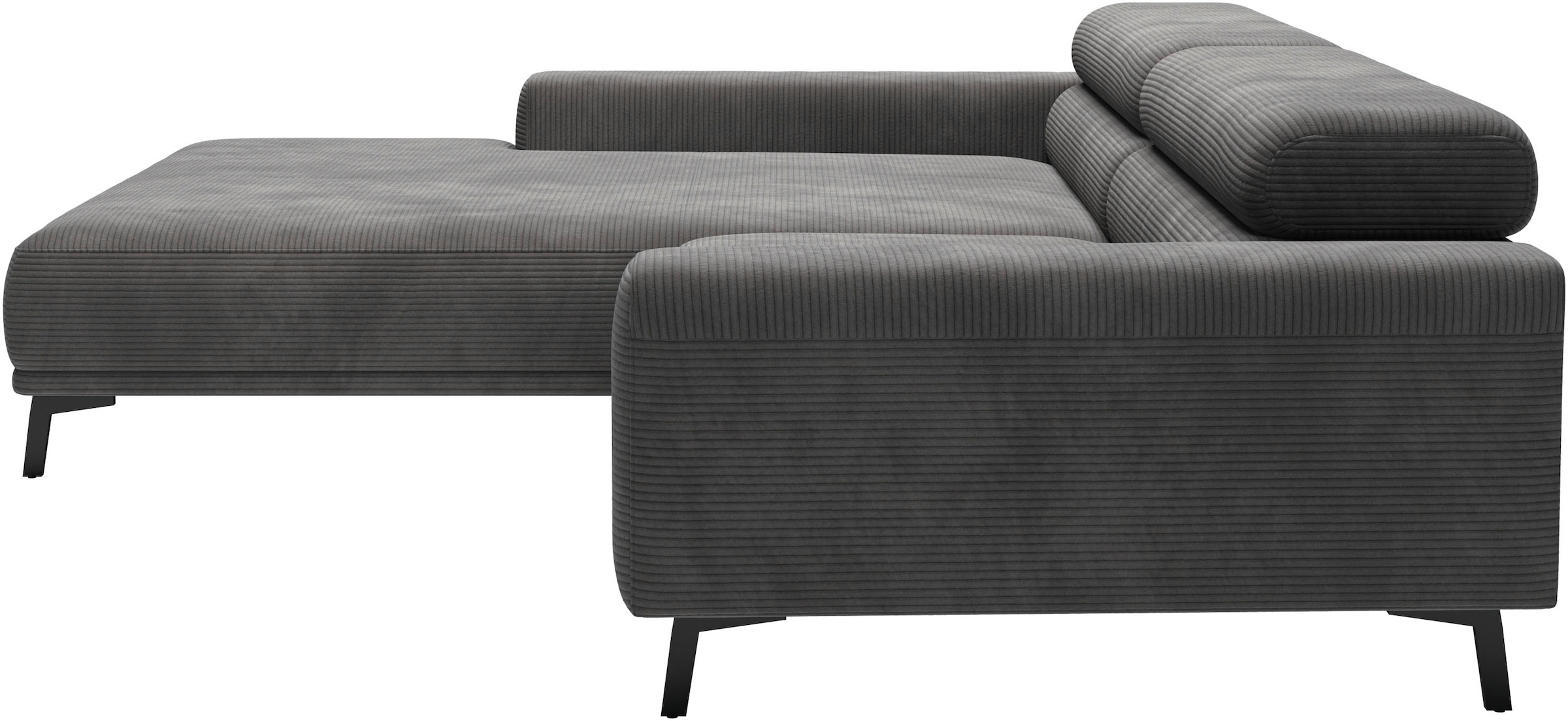 SCHÖNER WOHNEN-Kollektion »Tossa, Modernes Design trifft smarte Funktione, Breite 258 cm« Motorischer Sitzvorzug, Kopfteil-Funktion & Saugroboter-Höhe