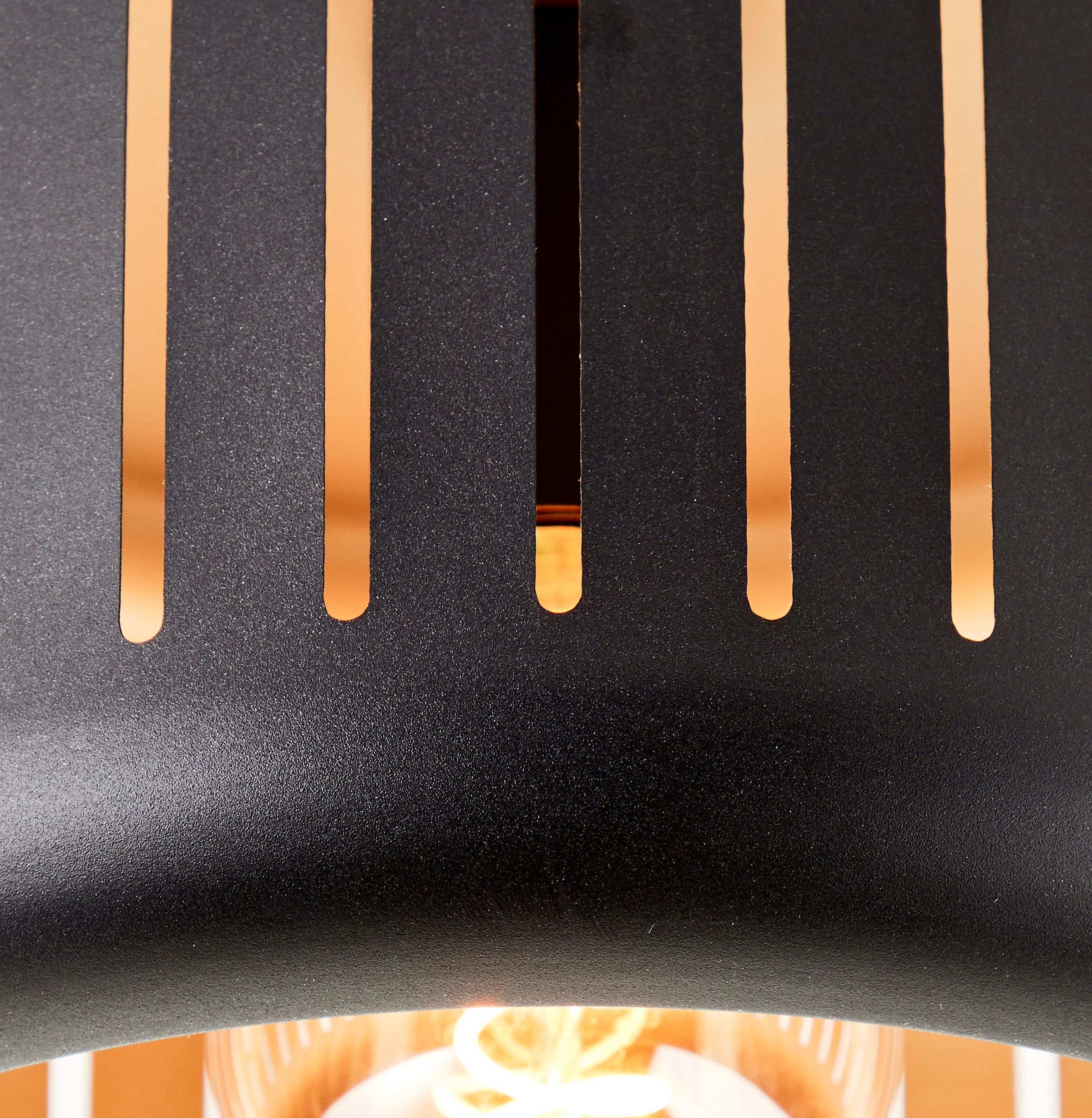Brilliant Deckenleuchte »Tyas«, 1 cm, E27, | schwarz/goldfarben 27 flammig-flammig, Metall, x BAUR 19