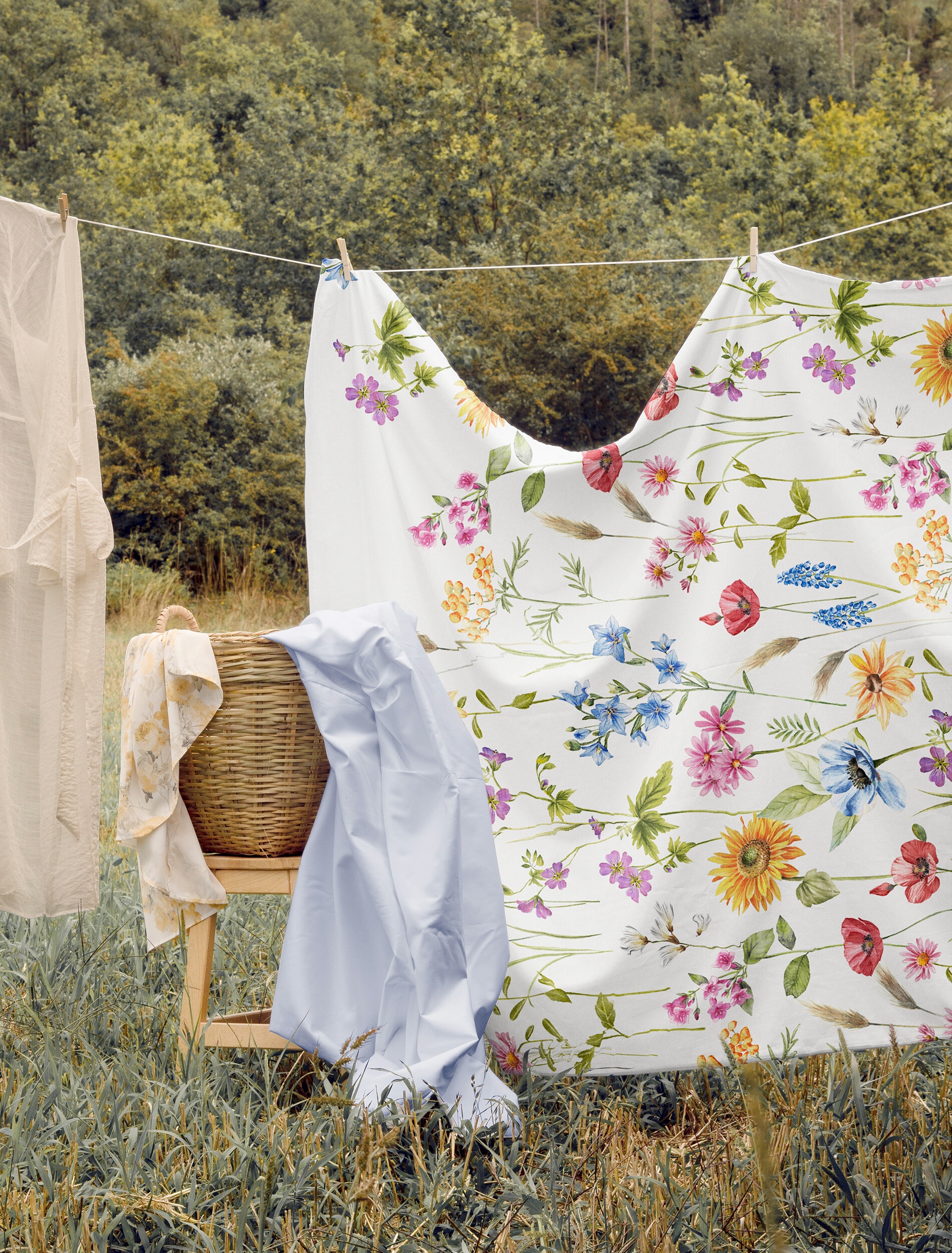 Irisette Bettwäsche »Wave 8698« 2 anschmiegsam und atmungsaktiv, Ganzjahresqualität