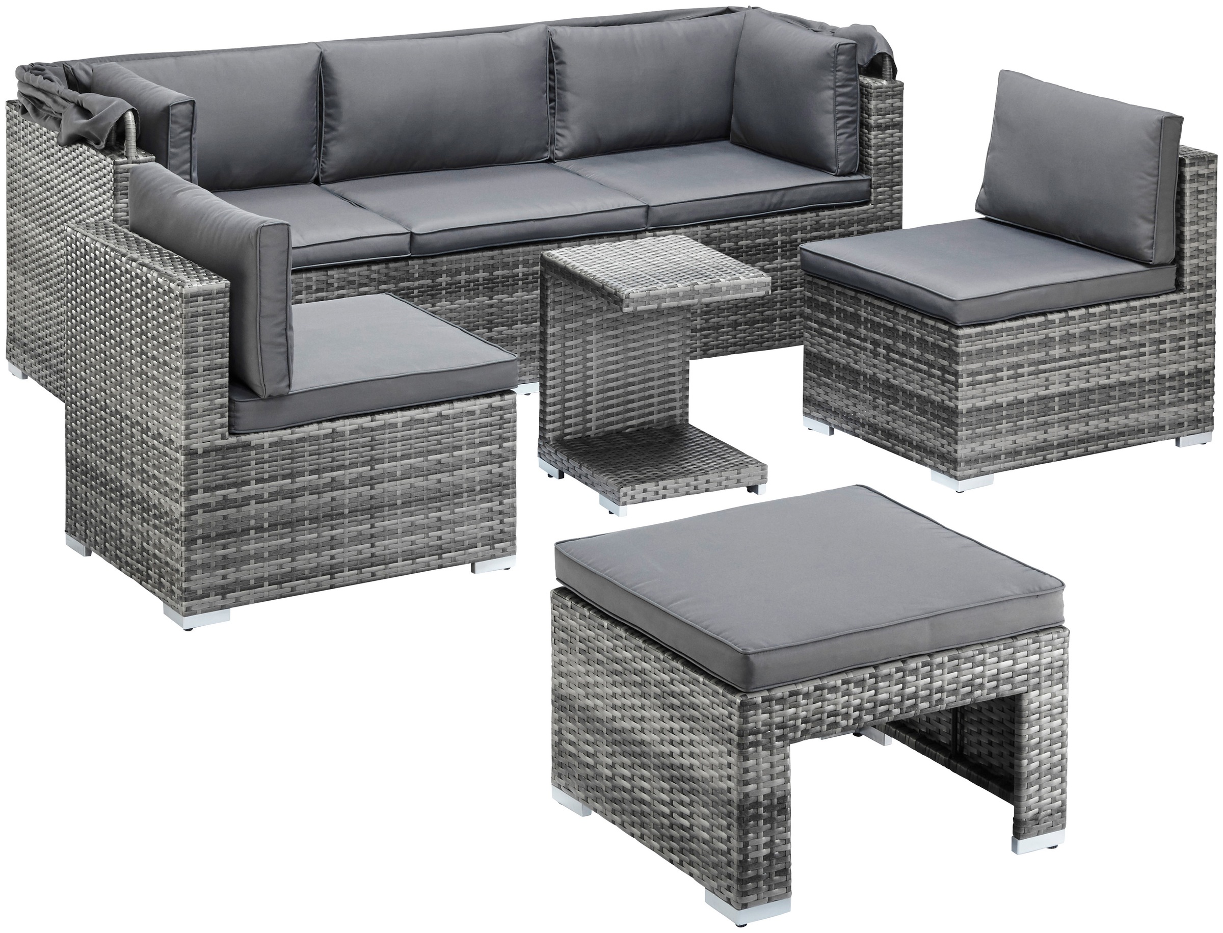 KONIFERA Gartenlounge-Set 