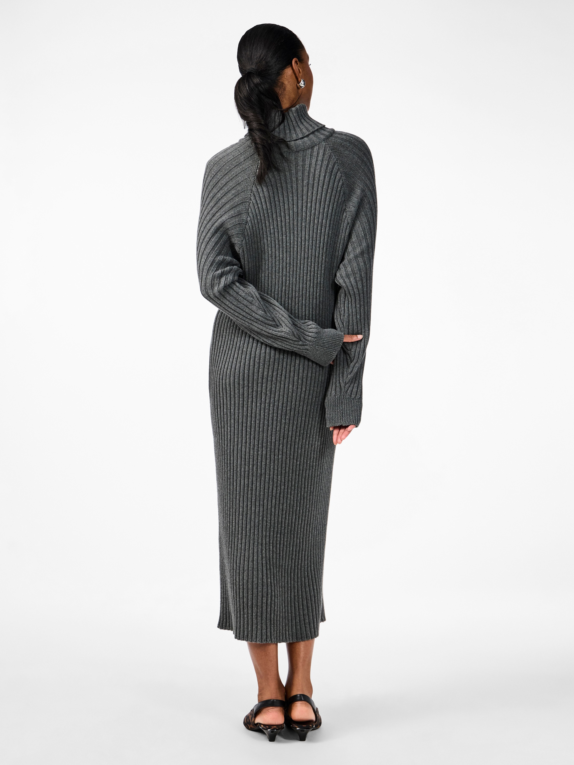 Y.A.S "YASMAVI KNIT MIDI ROLLNECK DRESS" günstig online kaufen