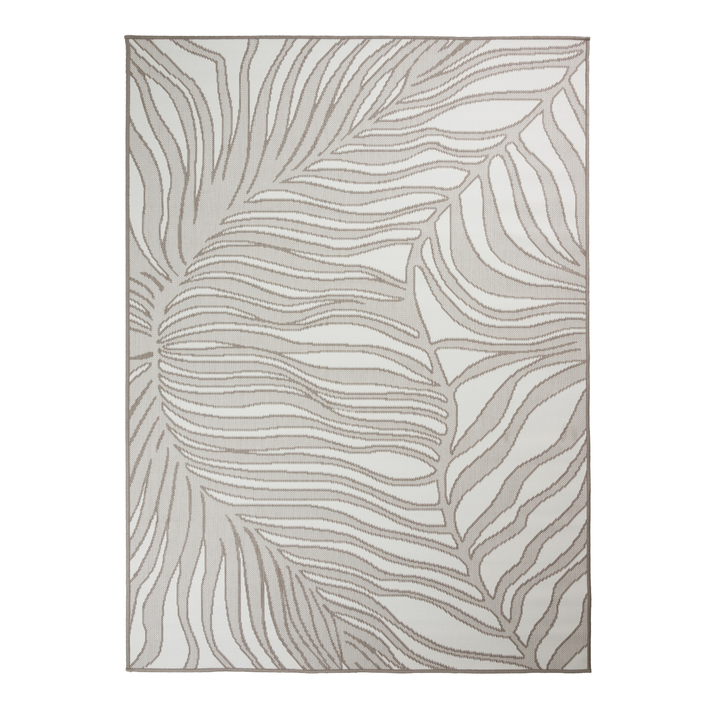 s.Oliver Teppich "Skadom, Wende-Teppich im Blatt Design, auch für Balkon un günstig online kaufen
