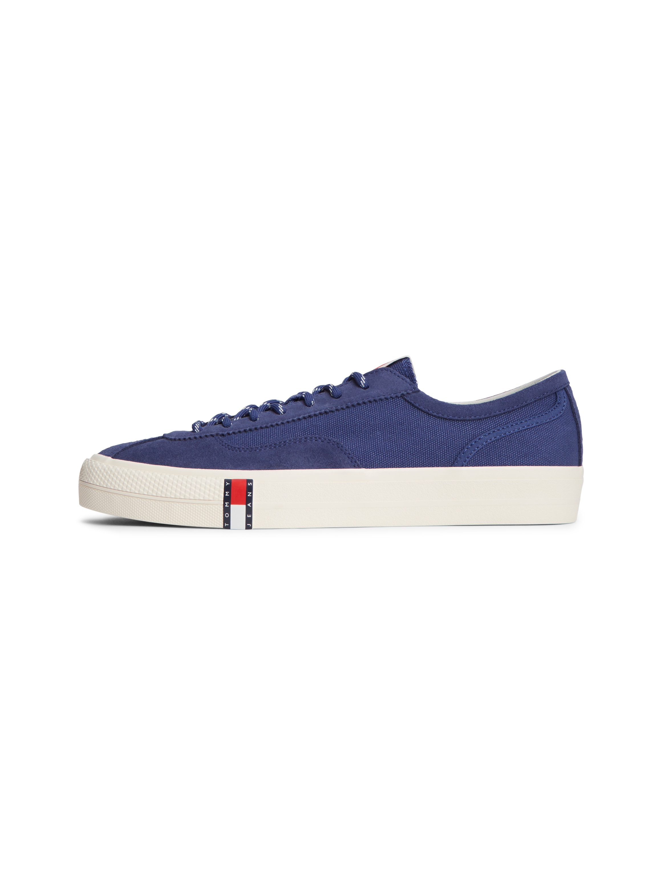 Tommy Jeans Sneaker »ARCHIVE VULC Y2K CANVAS MIX«  Freizeitschuh, Halbschuh, Schnürschuh mit Logoflagge in der Sohle
