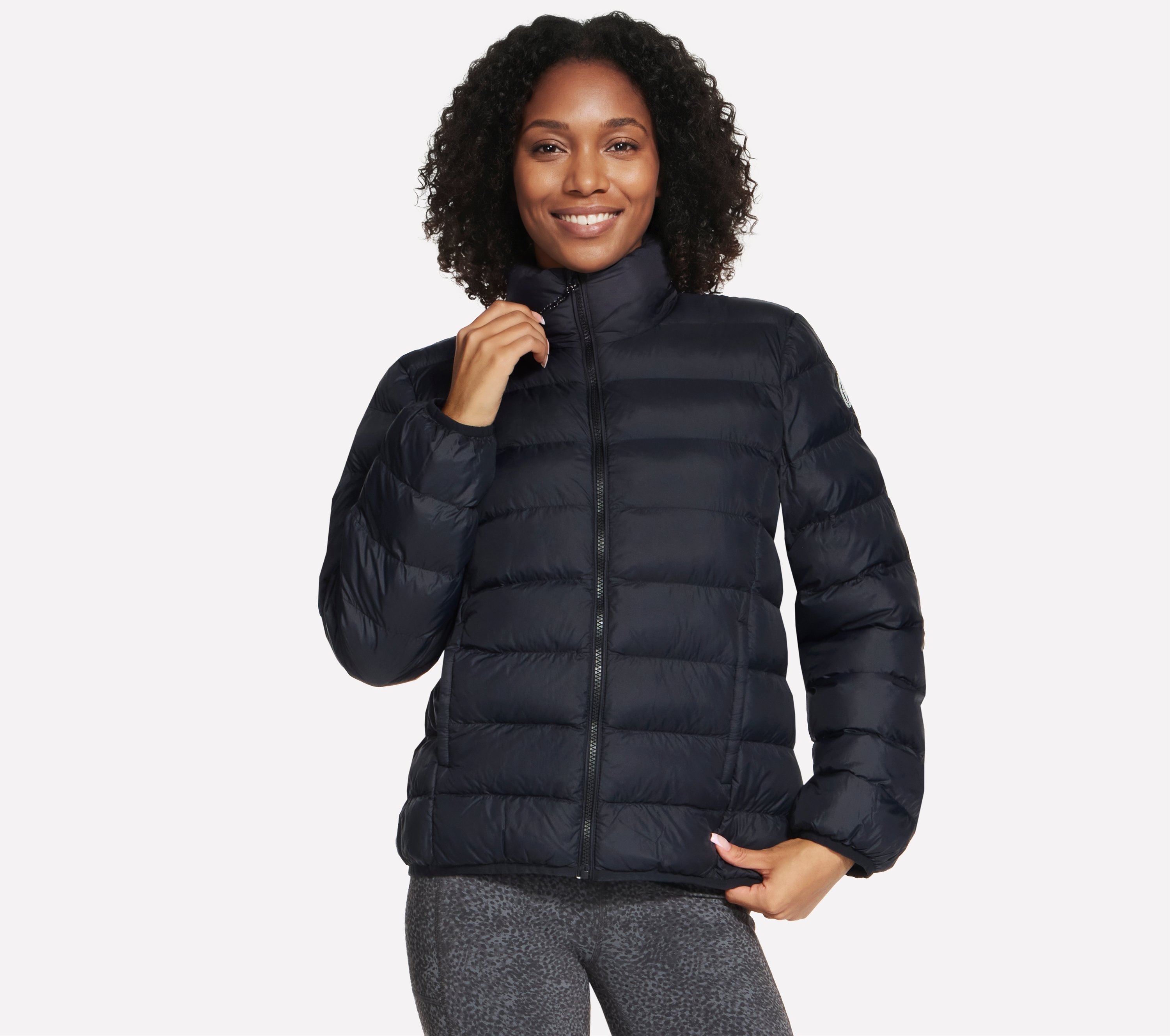 Skechers Steppjacke "Womens Jacket" aus Nylon, auch in großen Größen
