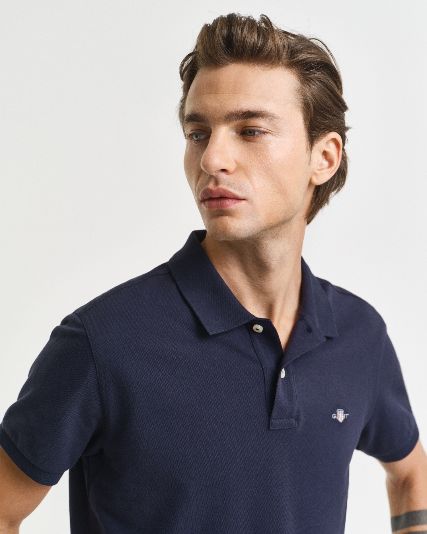 Gant Poloshirt »SLIM SHIELD SS PIQUE POLO«, mit Logostickerei auf der Brust