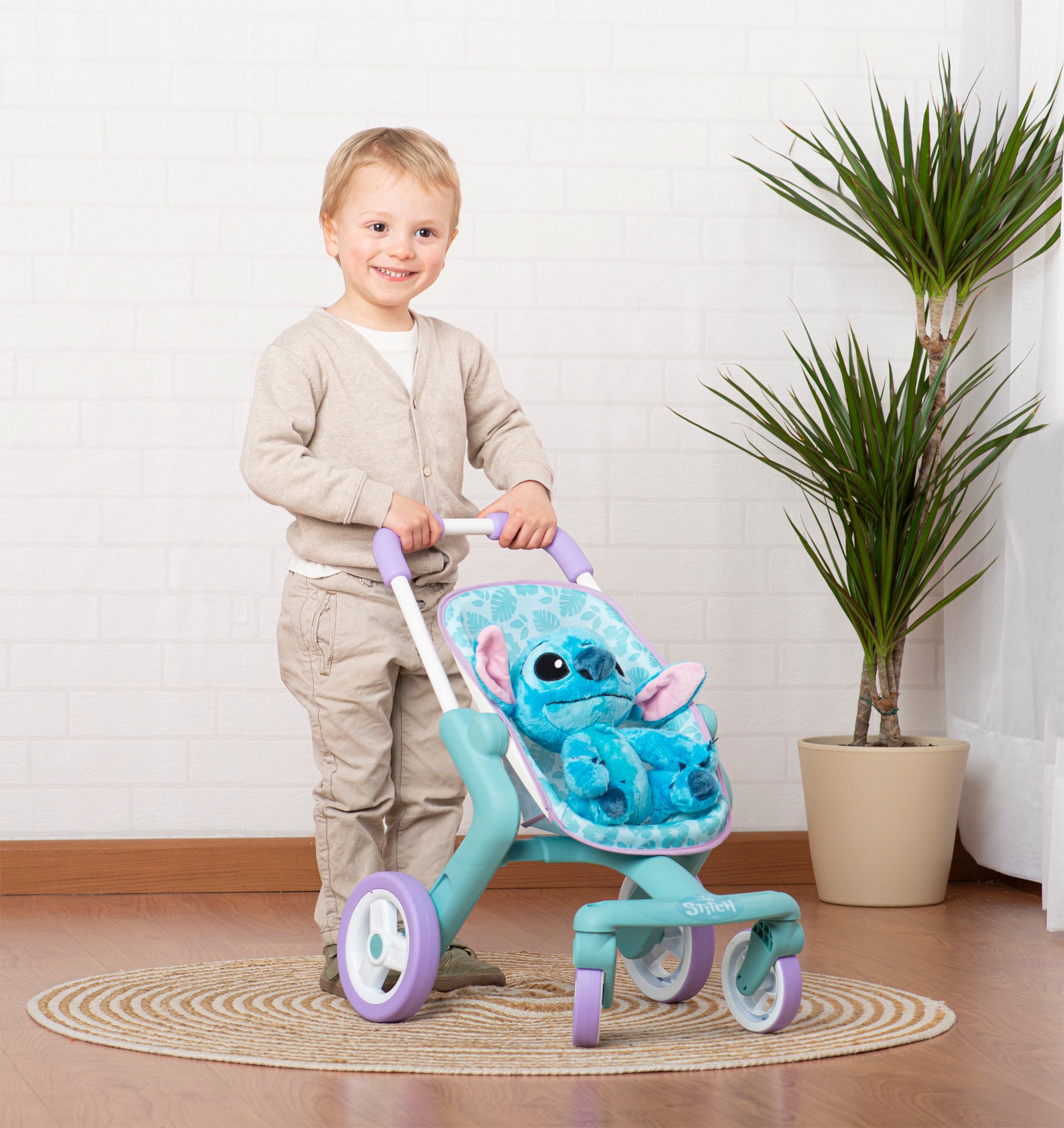 Smoby Puppenbuggy »Stitch«, inkl. Stich-Plüsch; Made in Europe