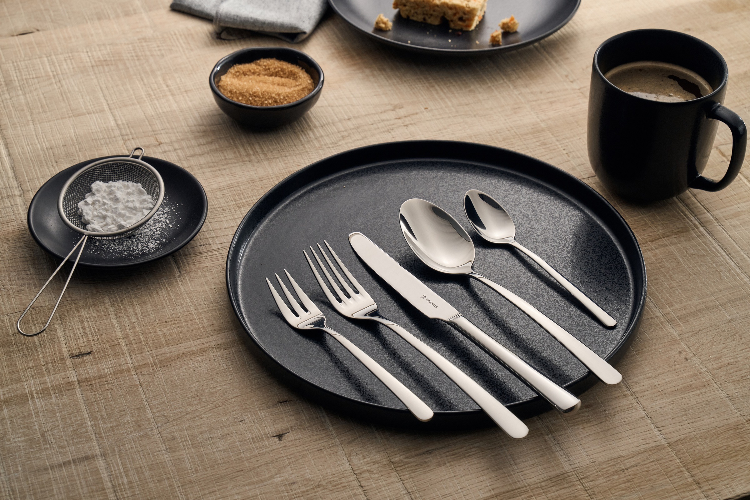 HENCKELS by ZWILLING Besteck-Set »Serenity« 18/10 Edelstahl, Poliert, Spülmaschinengeeignet