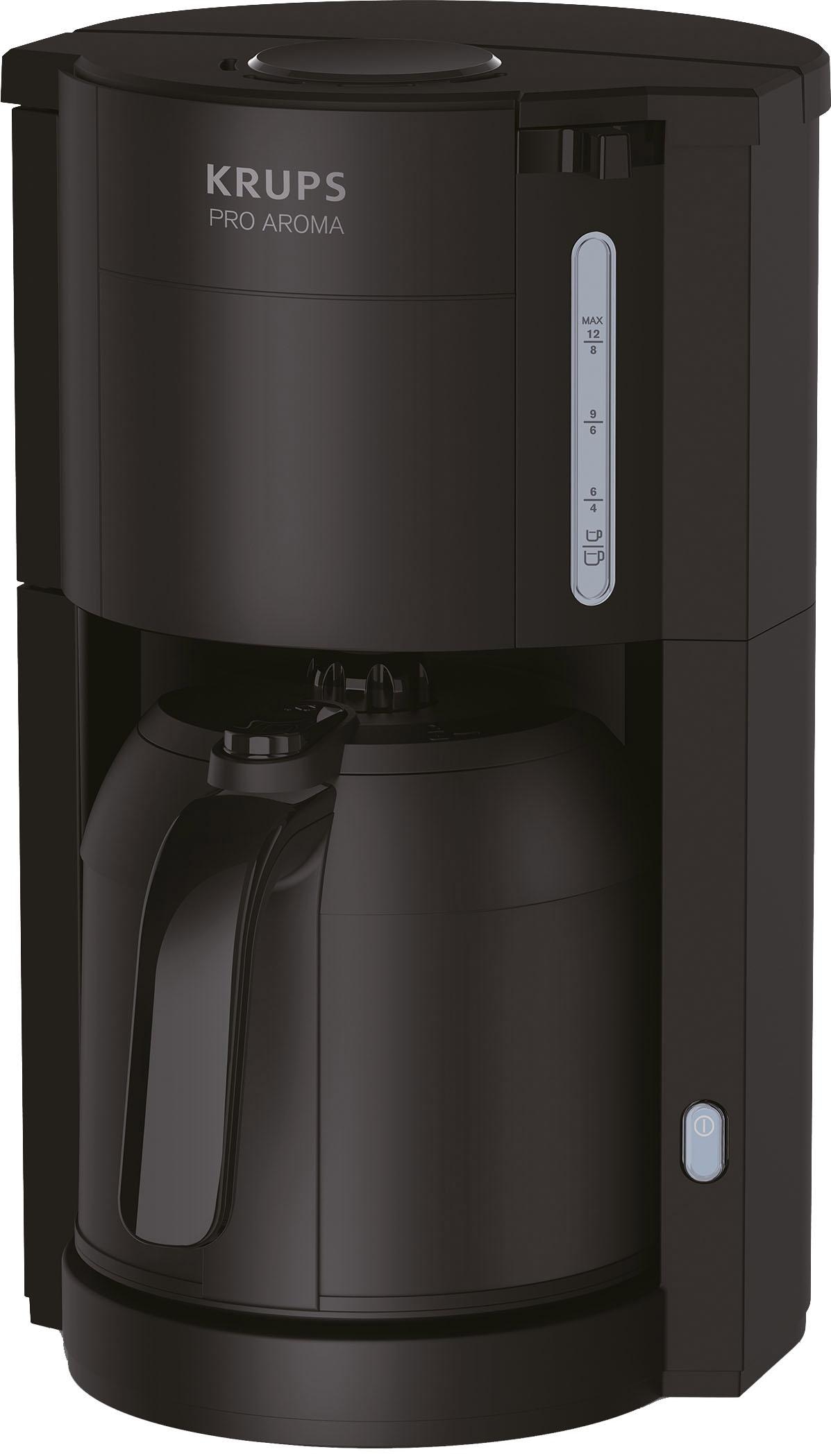 Krups Filterkaffeemaschine "Pro Aroma KM3038", 1 l Kaffeekanne, Papierfilter