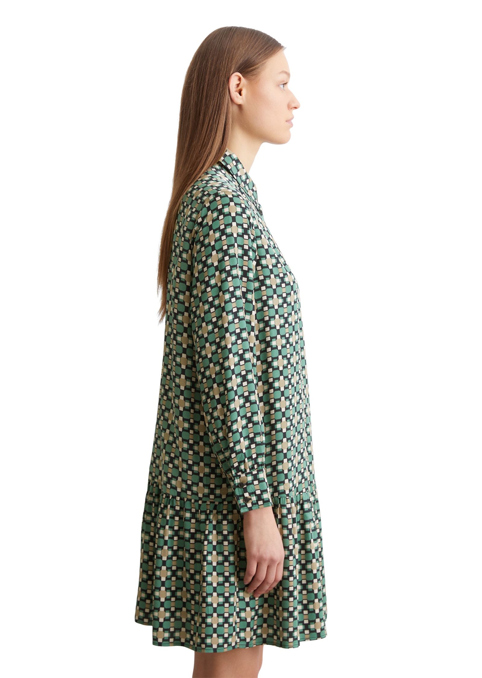 Marc O'Polo Hemdblusenkleid »aus LENZING™ ECOVERO™«