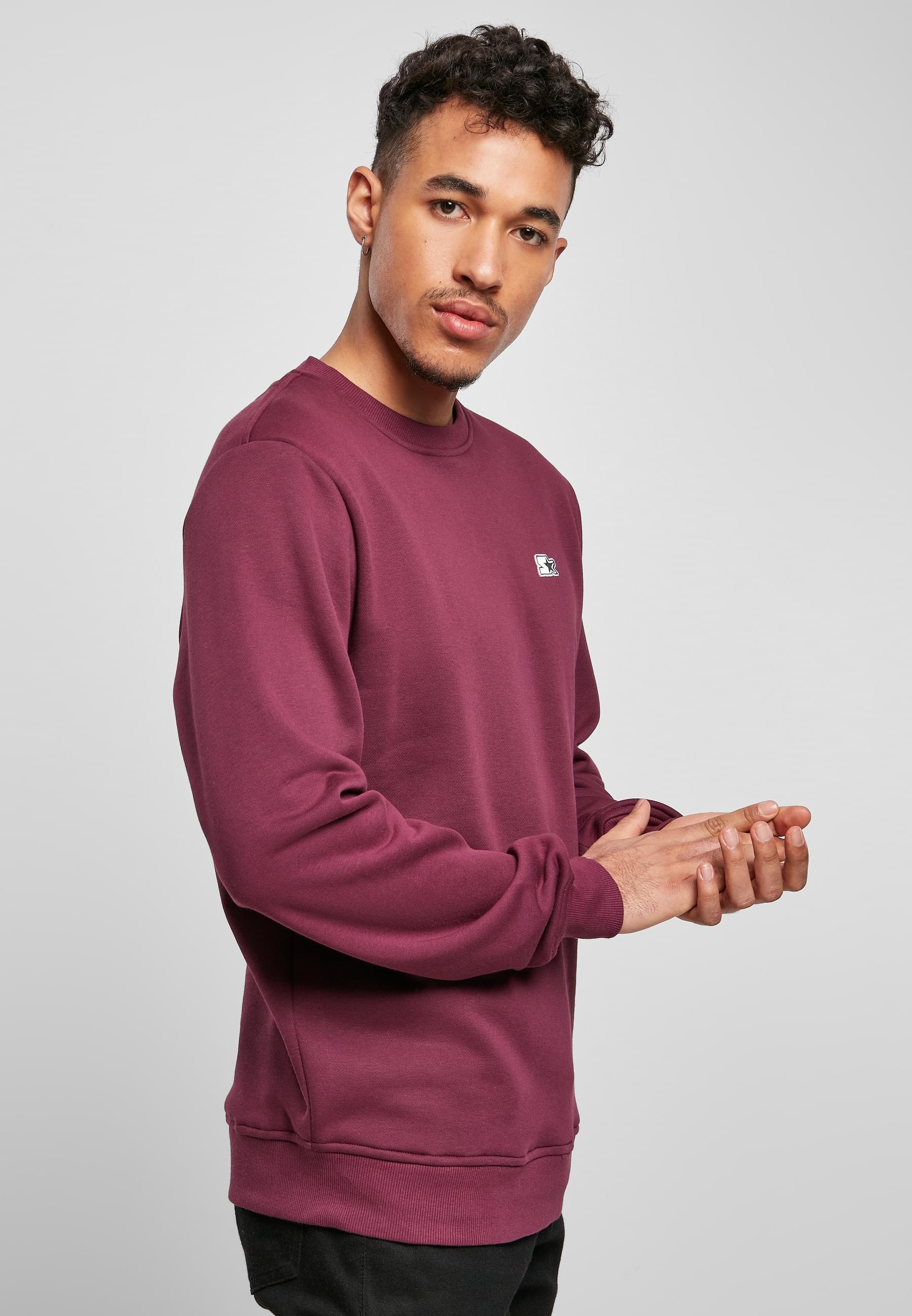 Starter Black Label Rundhalspullover »Starter Black Label Herren Starter Essential Crewneck«, (1 tlg.)