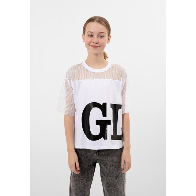 Gulliver T-Shirt, mit modischen Mesh-Parts kaufen | BAUR