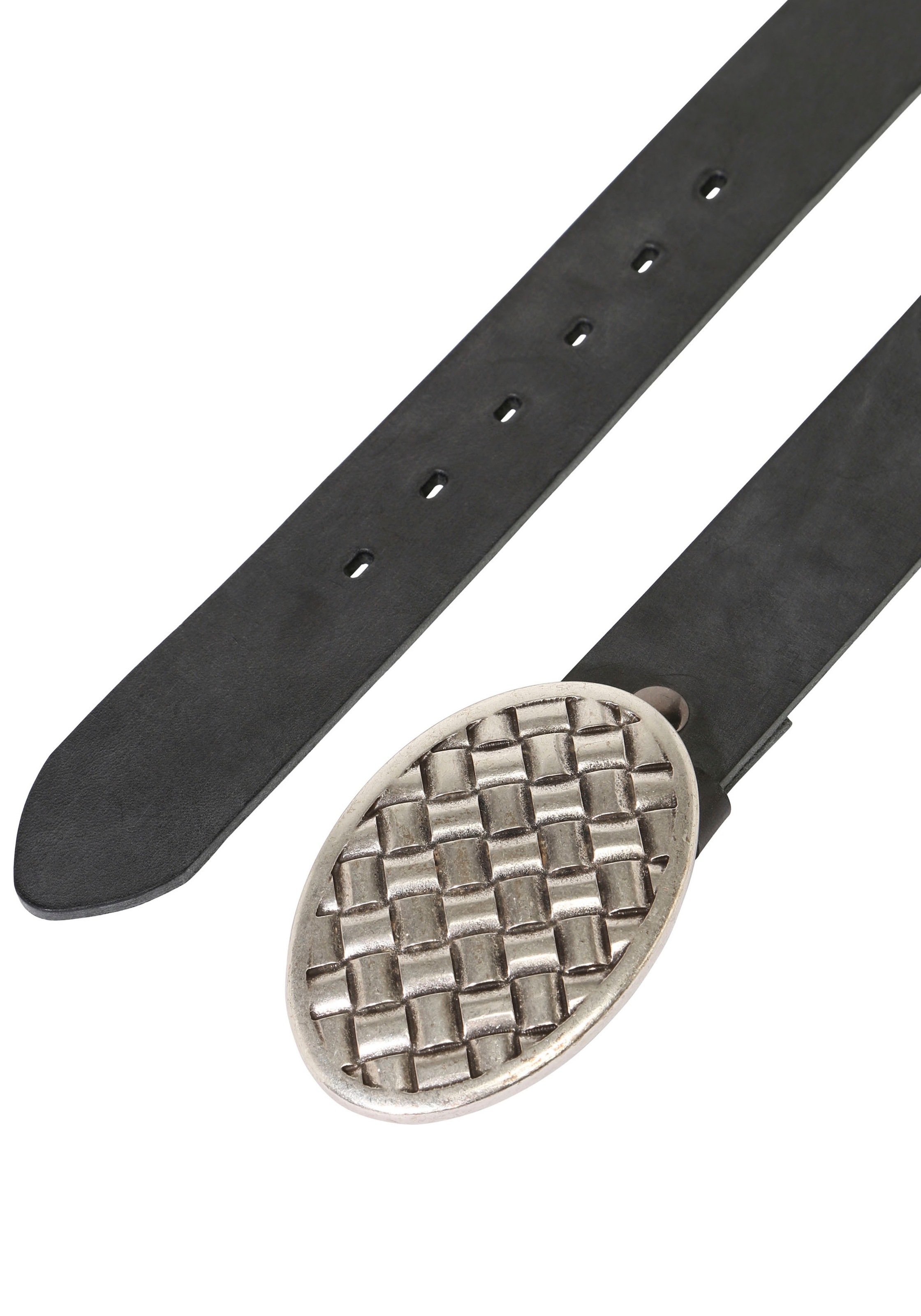 Rettungsring Gürtel Ledergürtel mit austauschbarer Schließe "Oval Geflochte günstig online kaufen