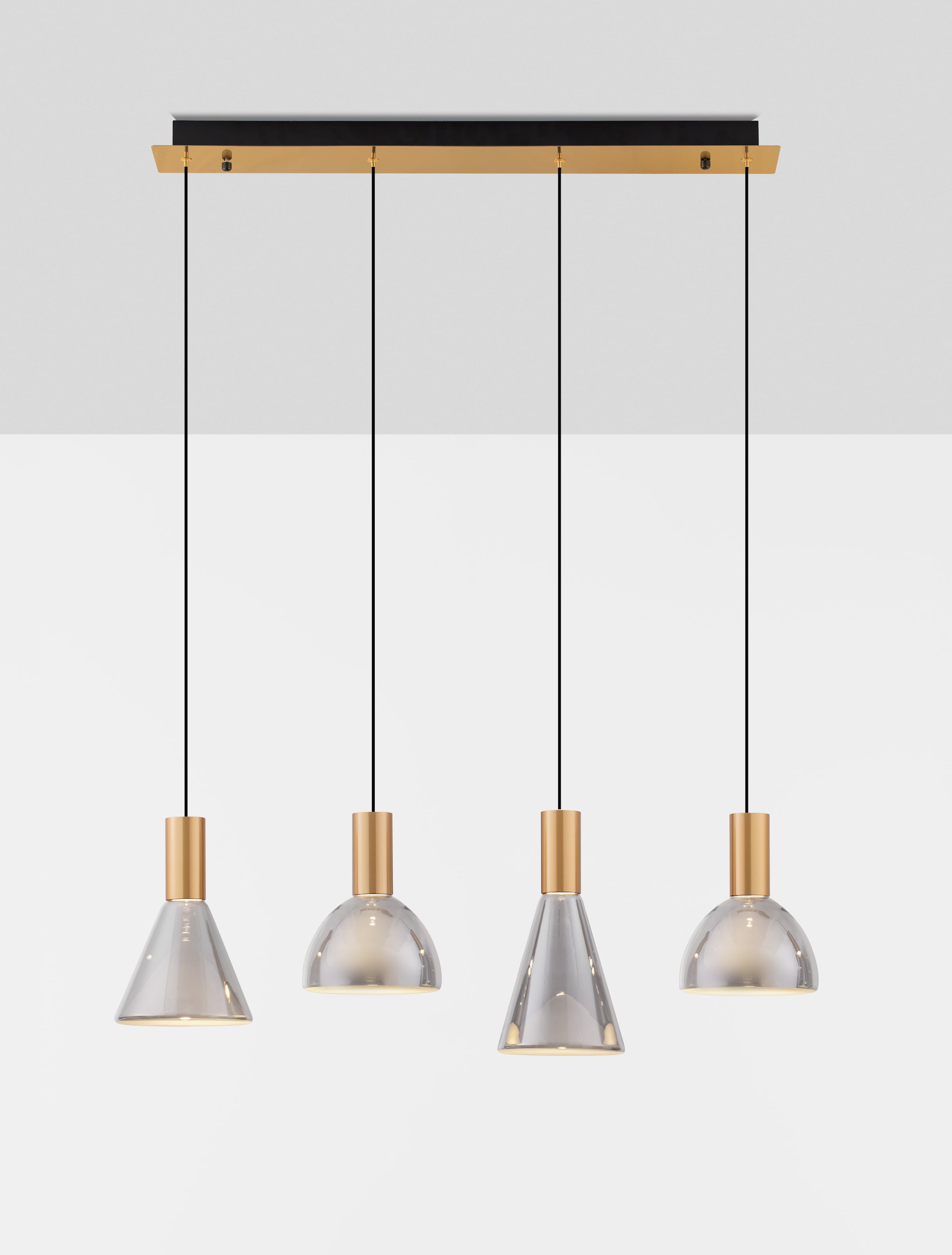 Nova Luce Pendelleuchte »VOI«, 4 flammig