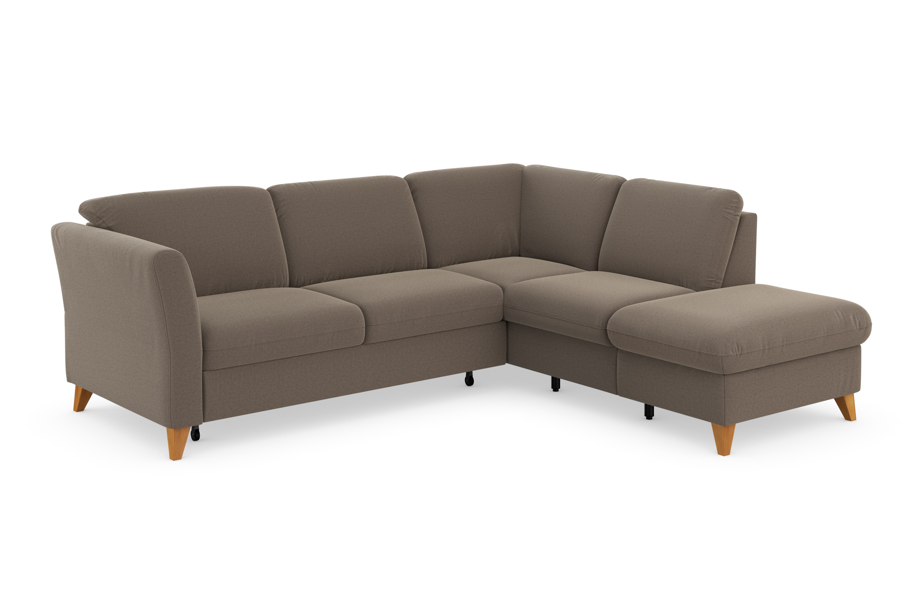 Thumbnail - Home affaire Ecksofa "Trelleborg L-Form" Federkern-Polsterung, wahlweise mit Bettfunktion und Stauraum