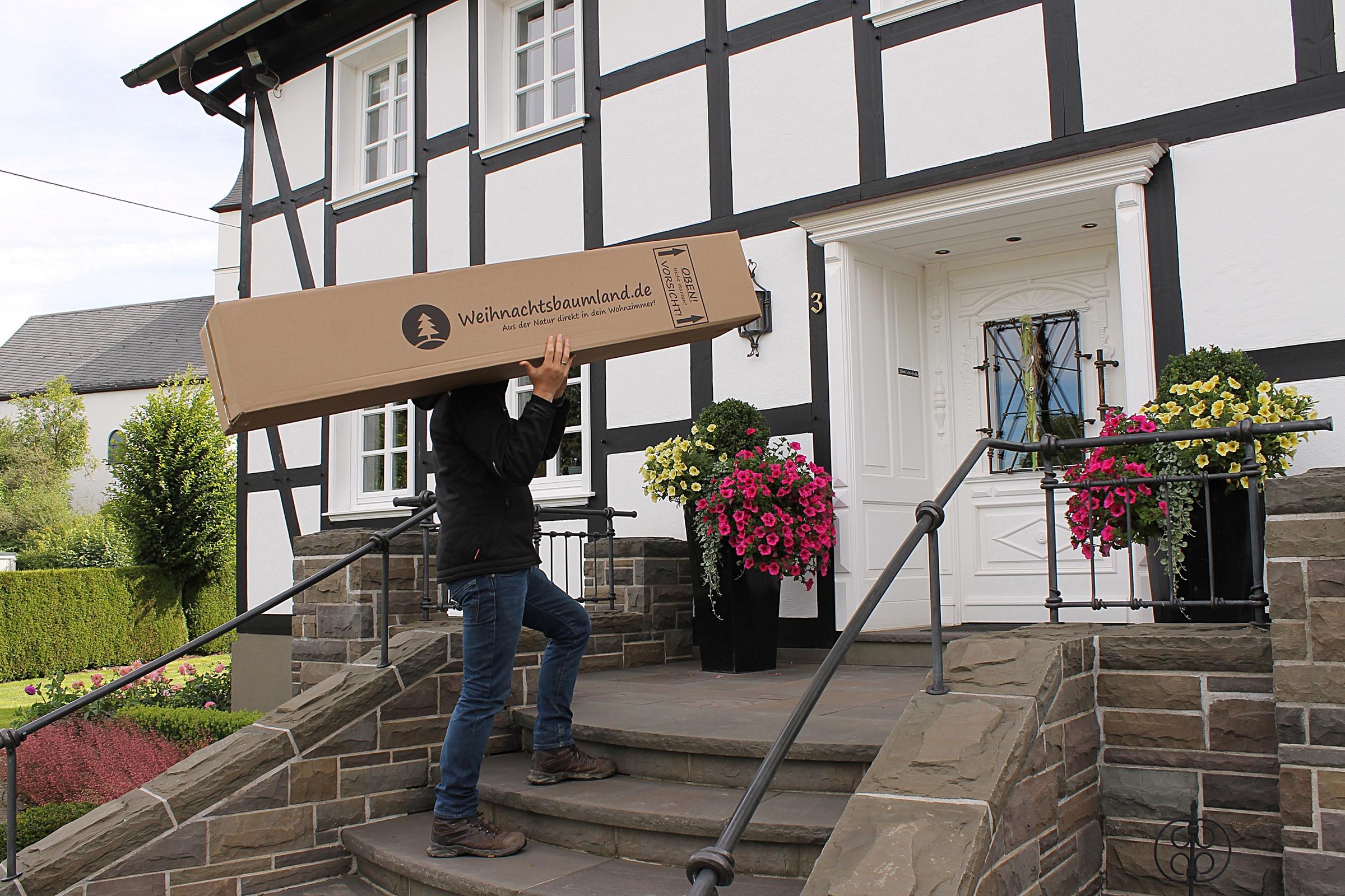 Weihnachtsbaumland Echter Weihnachtsbaum "Nordmanntanne, Premium, Baumschul günstig online kaufen